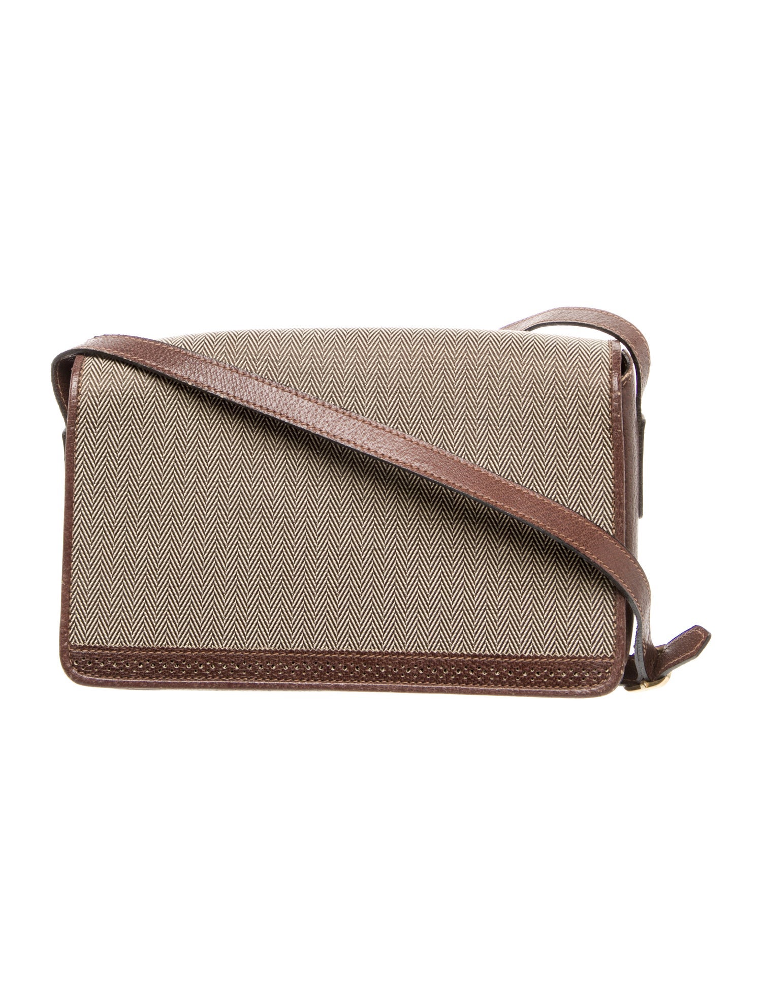 Mark Cross Leather Messenger Bag