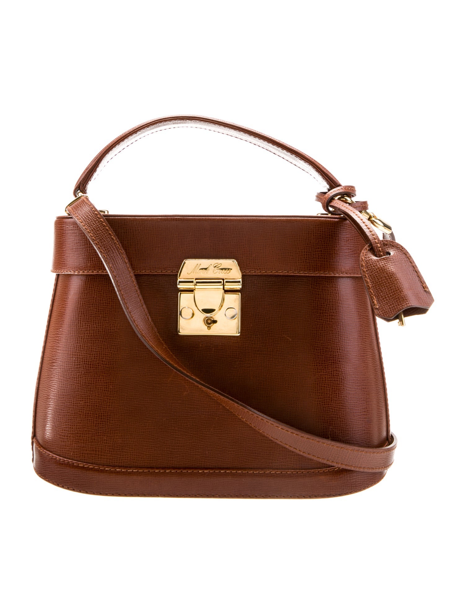 Mark Cross Leather Shoulder Bag