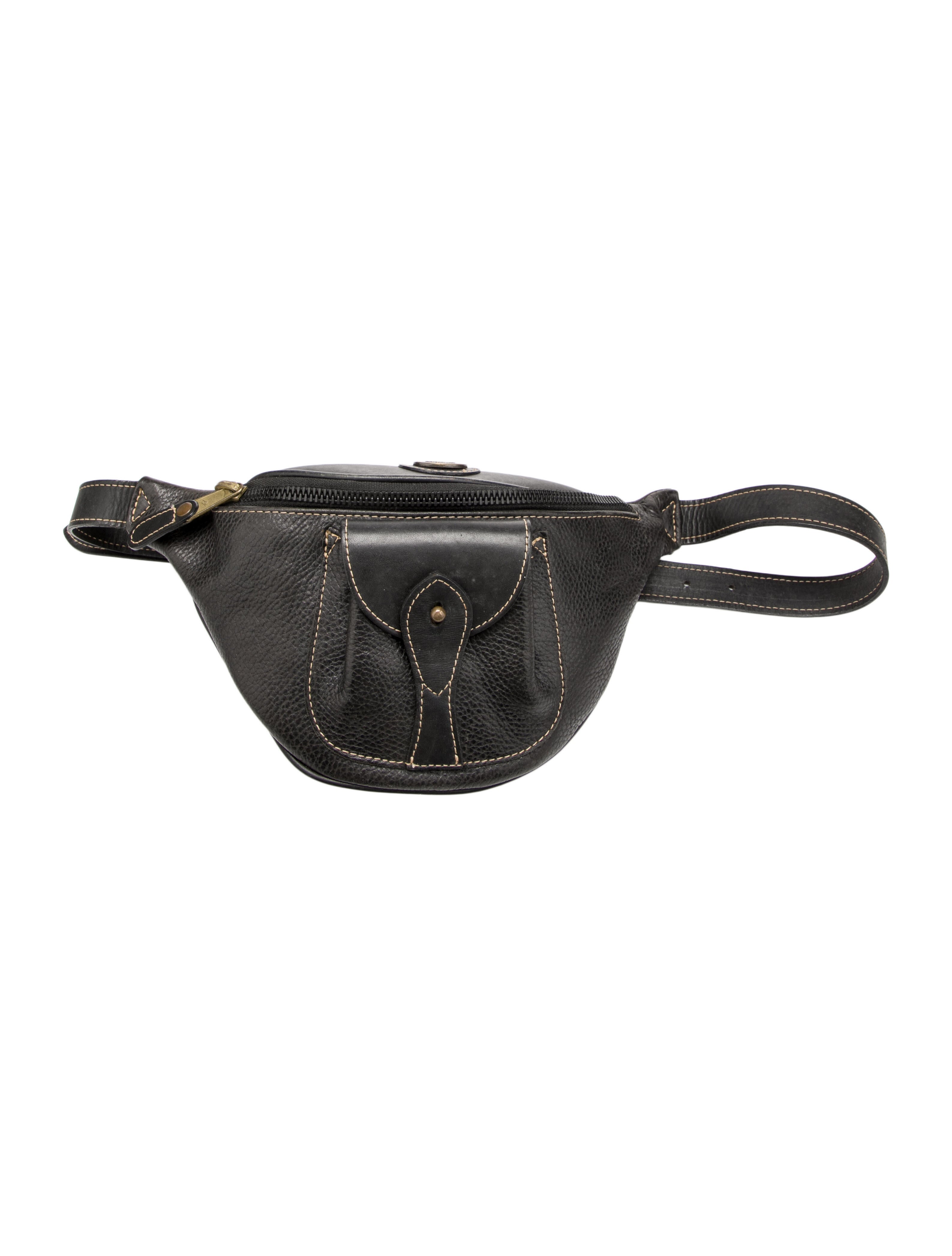 Mark Cross Leather Belt Bag