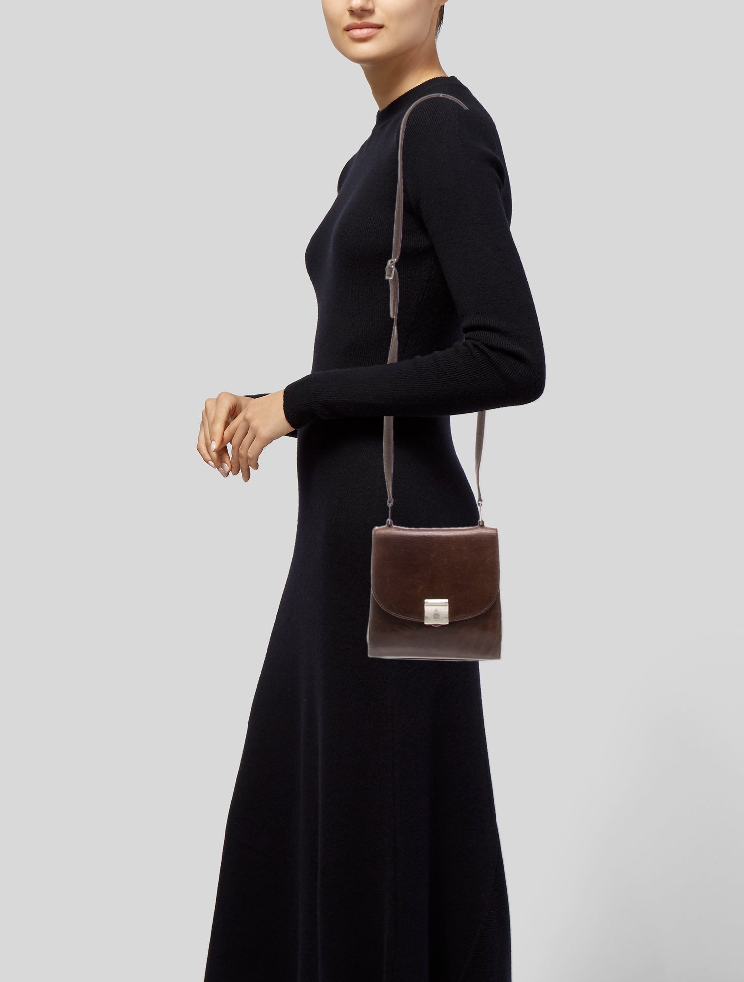 Mark Cross Leather Crossbody Bag