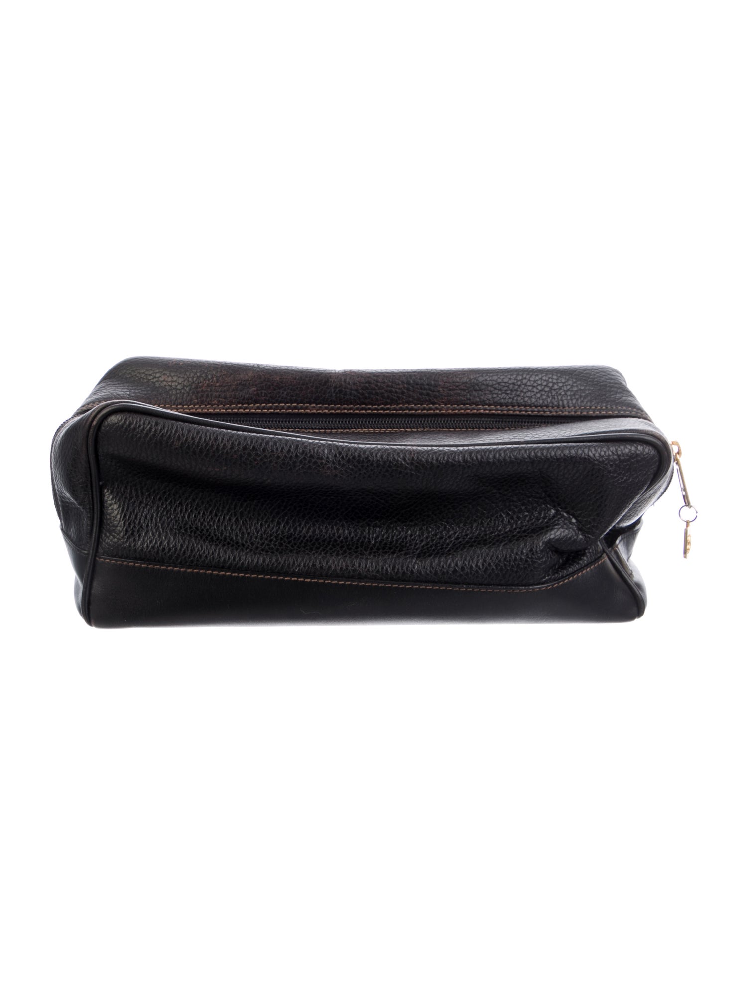 Mark Cross Leather Toiletry Bag