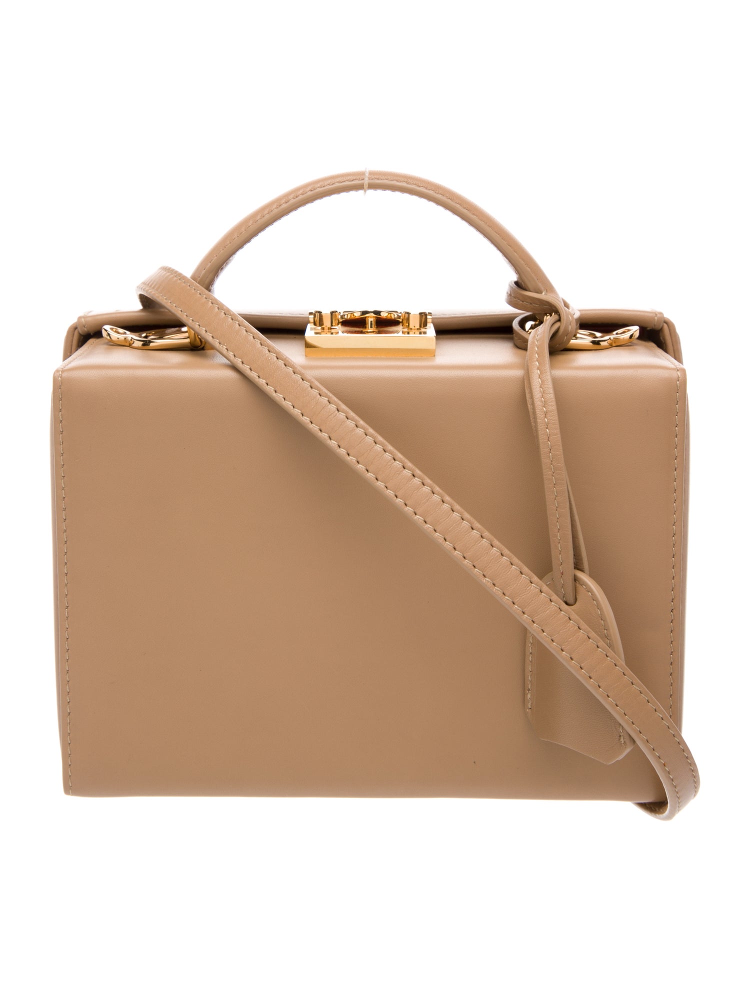 Mark Cross Leather Top Handle Bag