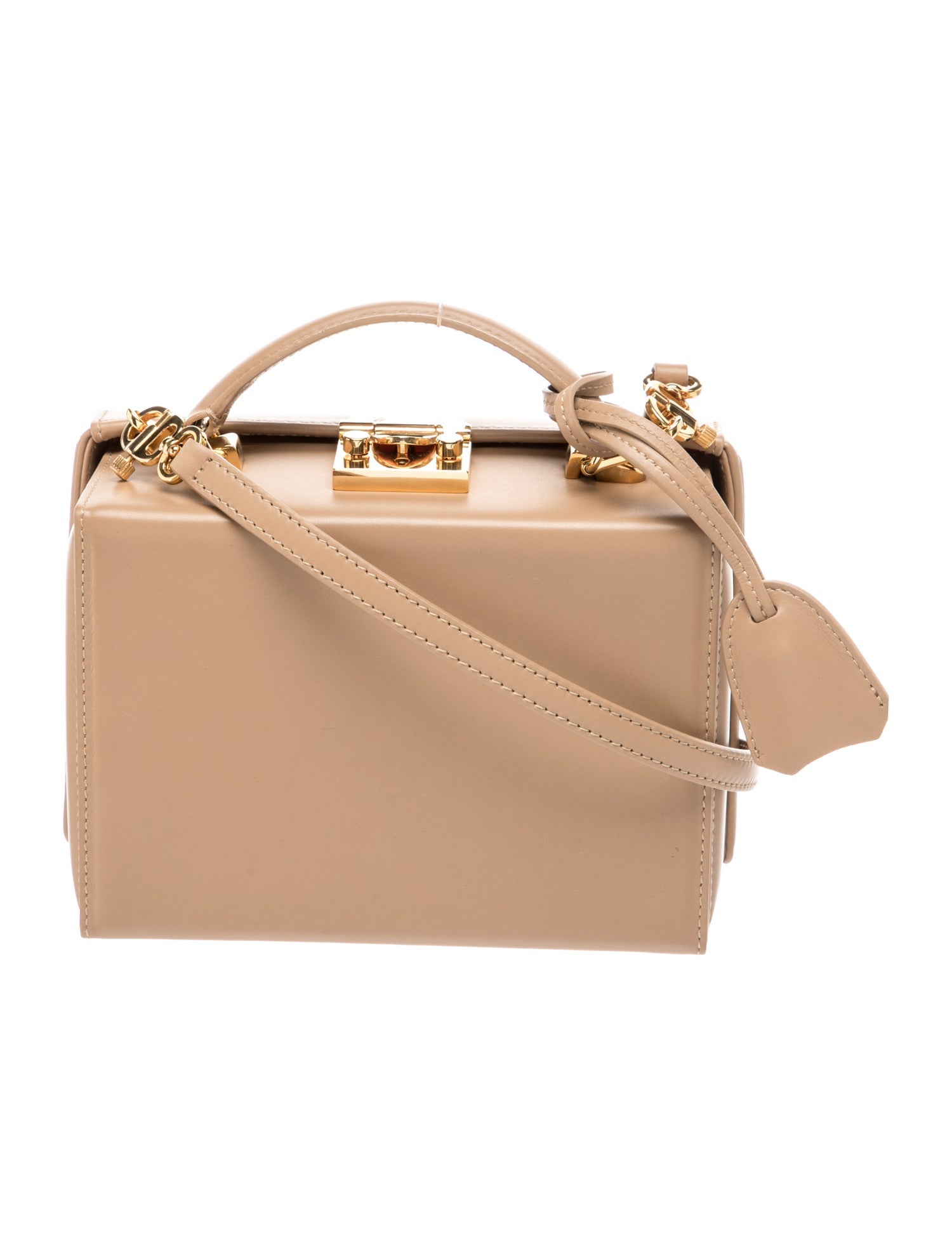 Mark Cross Leather Top Handle Bag