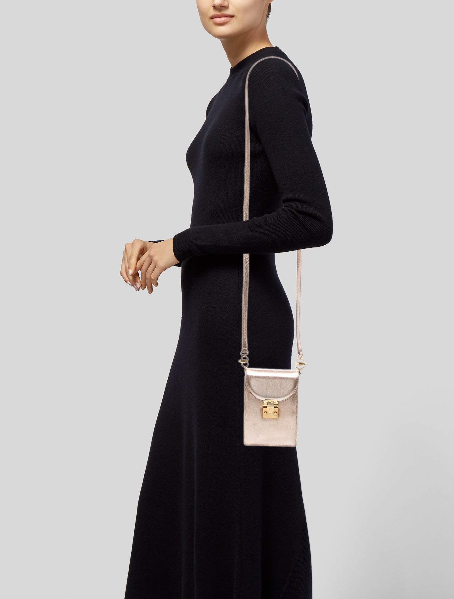 Mark Cross Leather Crossbody Bag