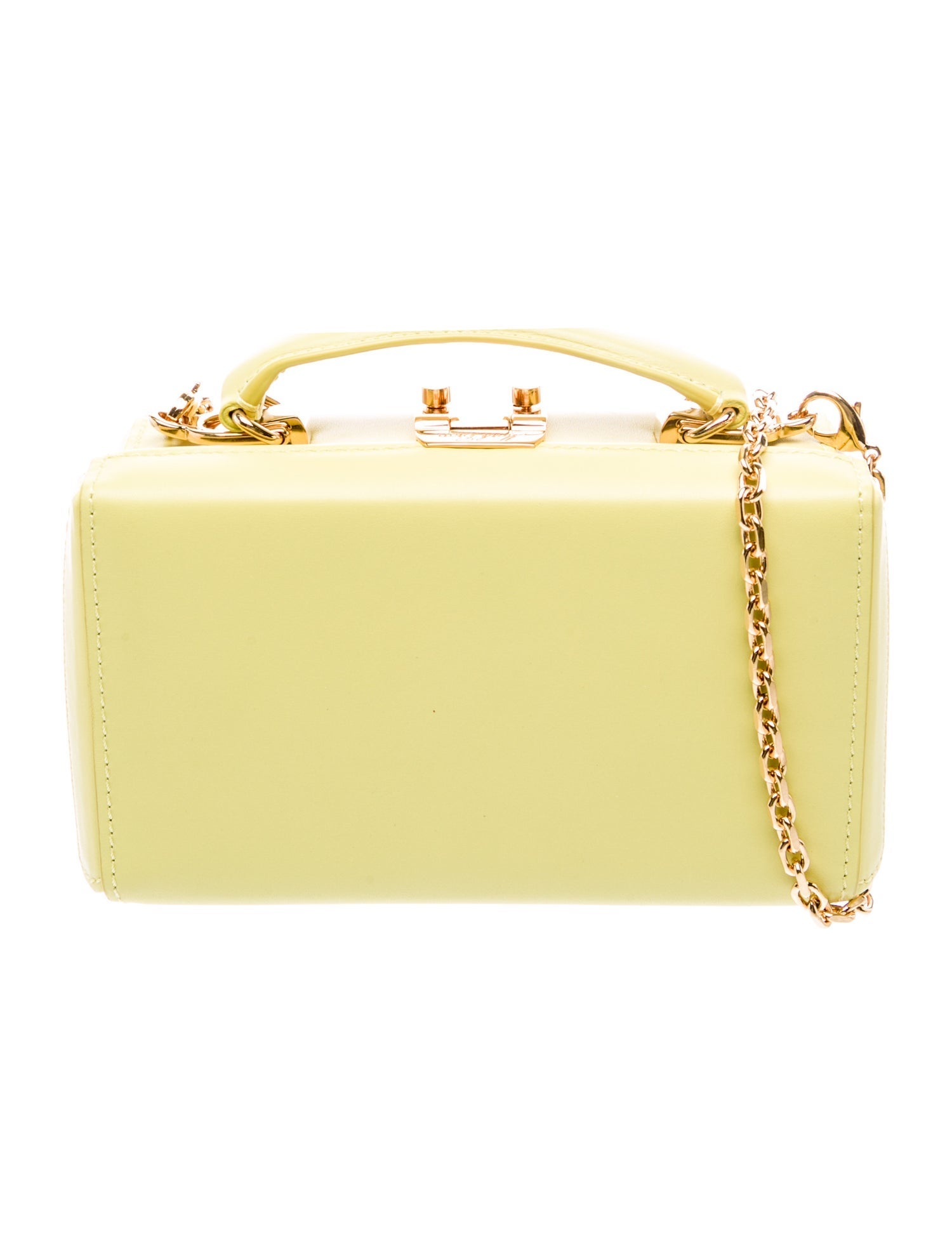 Mark Cross Leather Minaudière