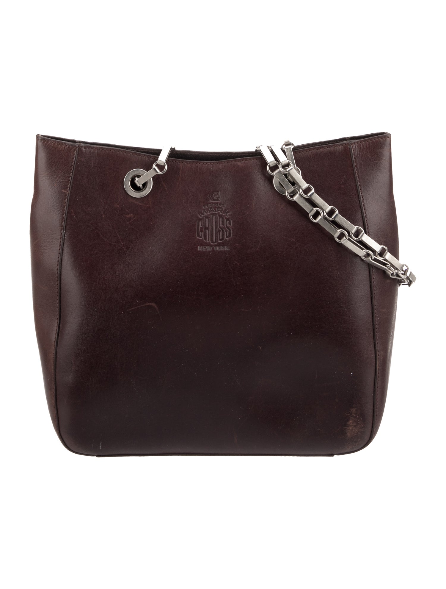 Mark Cross Leather Shoulder Bag