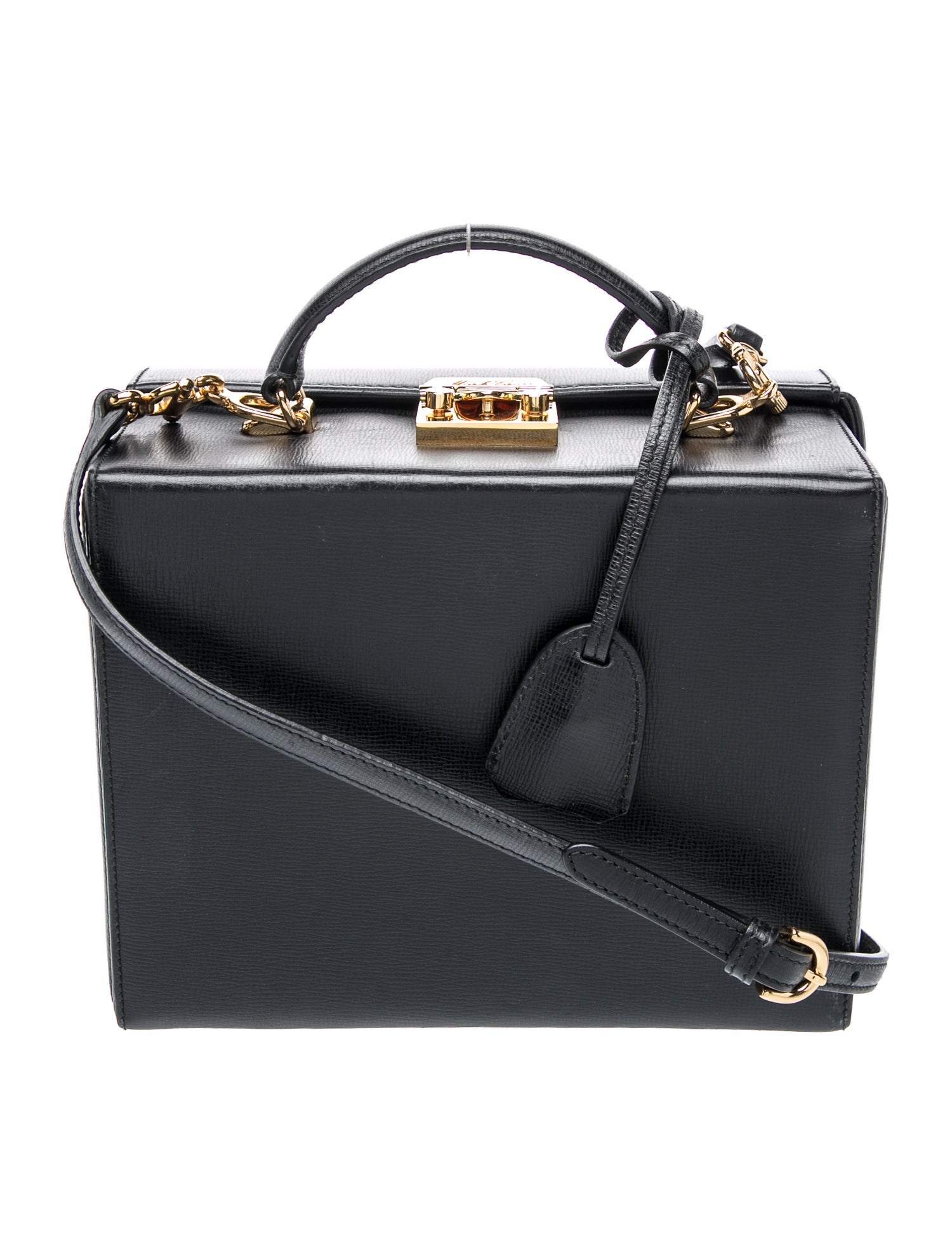 Mark Cross Leather Shoulder Bag