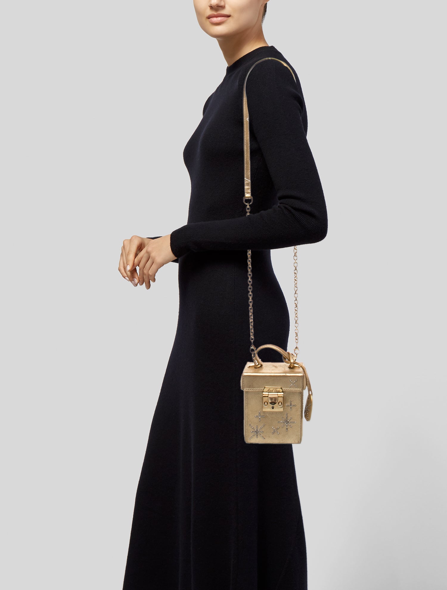 Mark Cross Leather Crossbody Bag