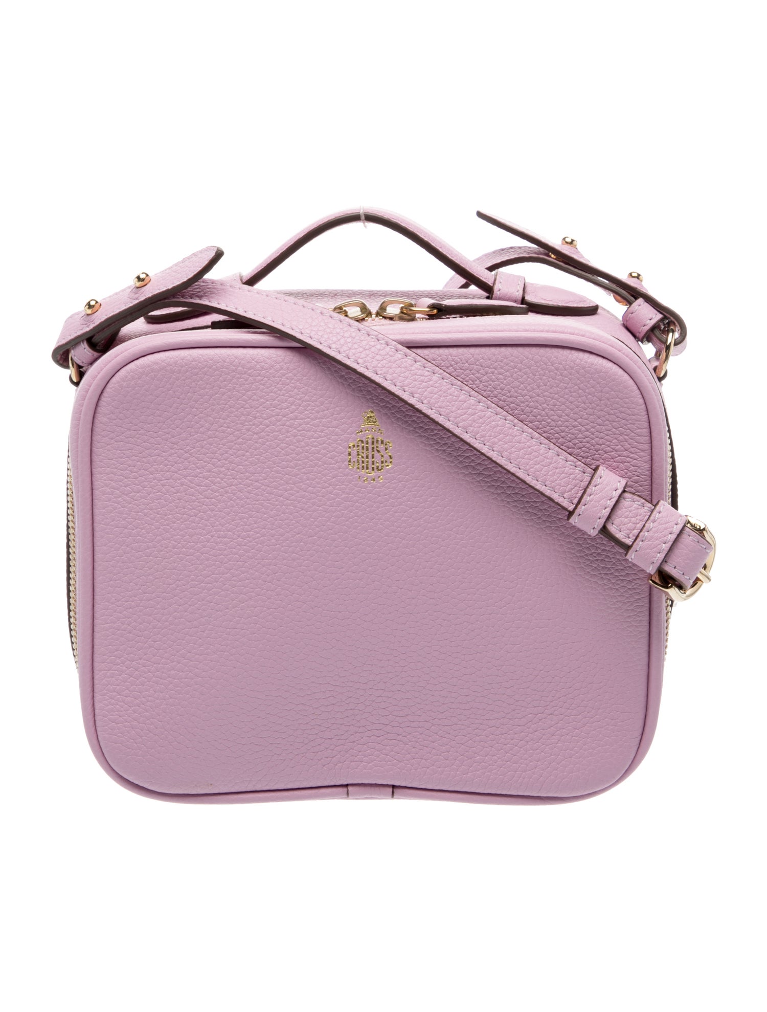 Mark Cross Leather Top Handle Bag