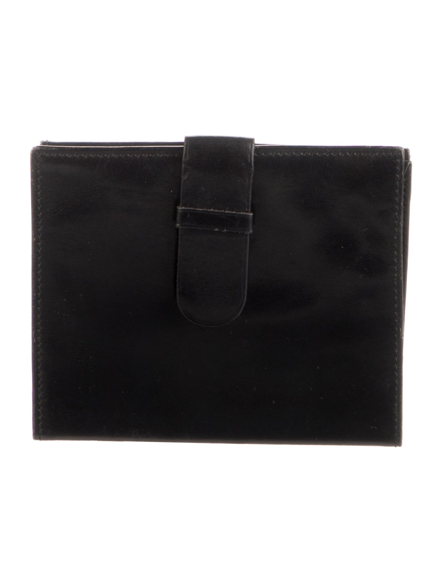 Mark Cross Leather Compact Wallet