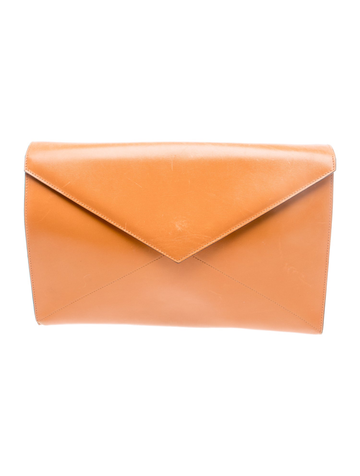 Mark Cross Leather Clutch