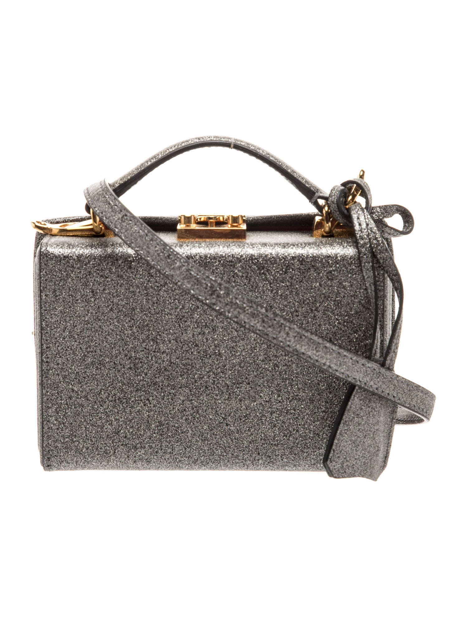 Mark Cross Glitter Top Handle Bag