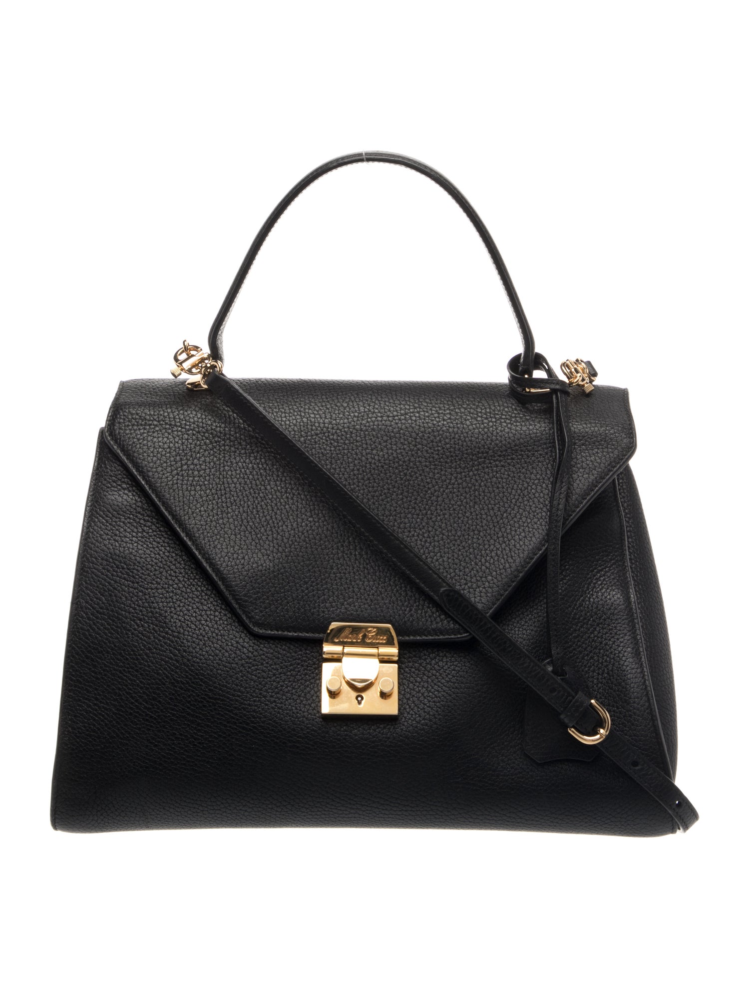 Mark Cross Leather Shoulder Bag