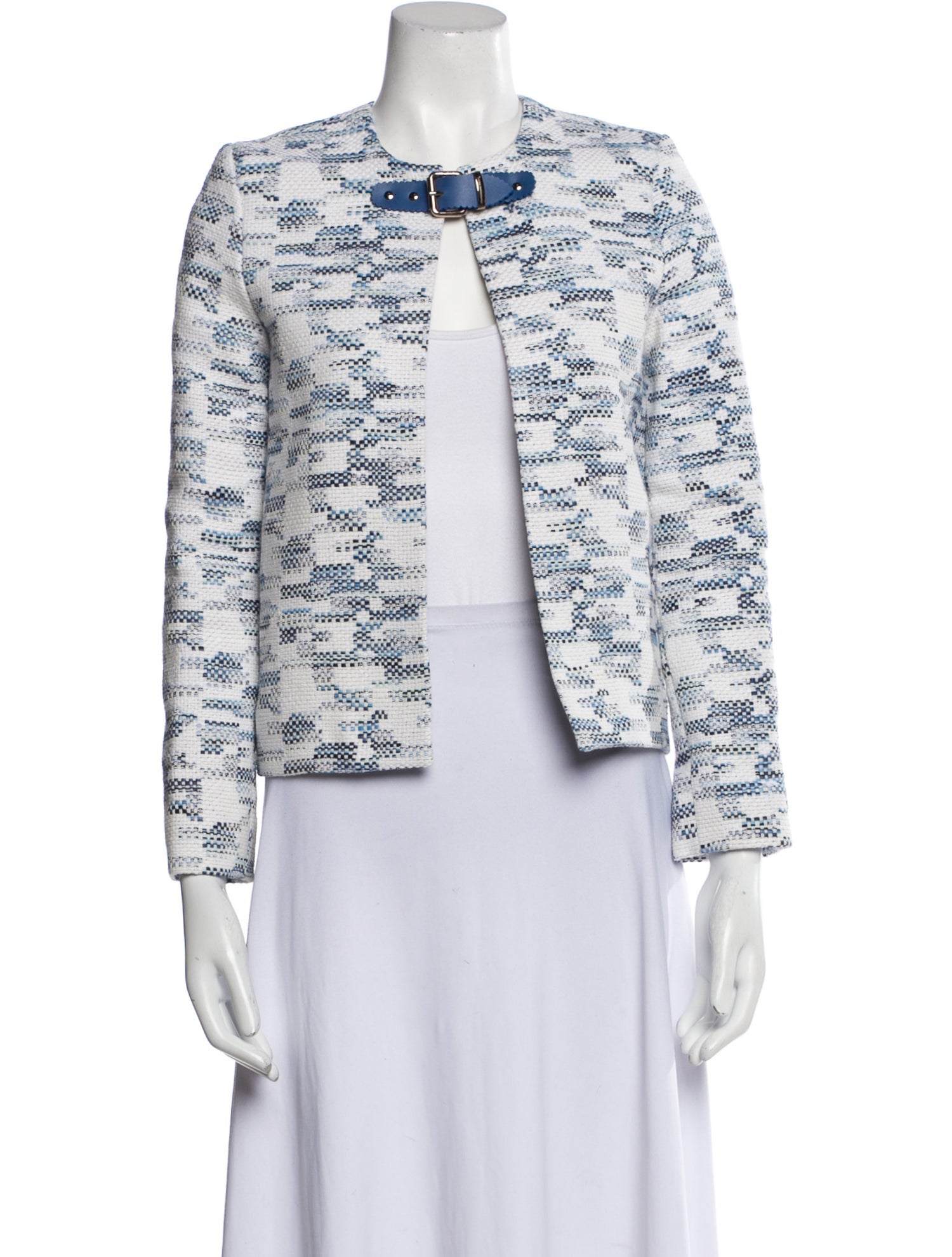 Marina Hoermanseder Tweed Pattern Evening Jacket