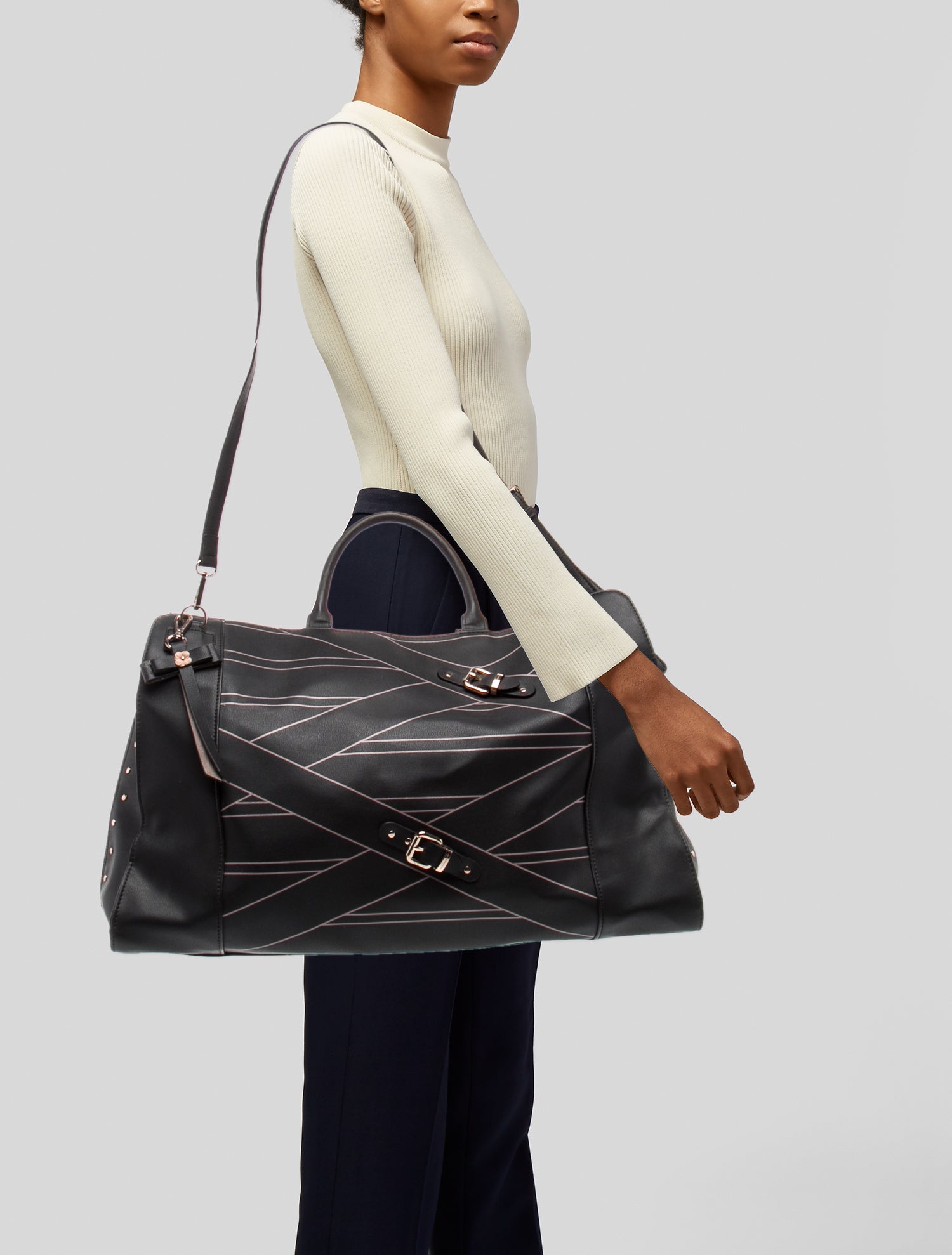 Marina Hoermanseder Leather Weekender Bag