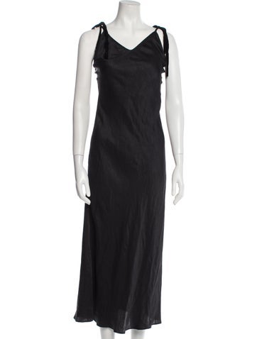 Marei 1998 Dresses V-Neck Long Dress S