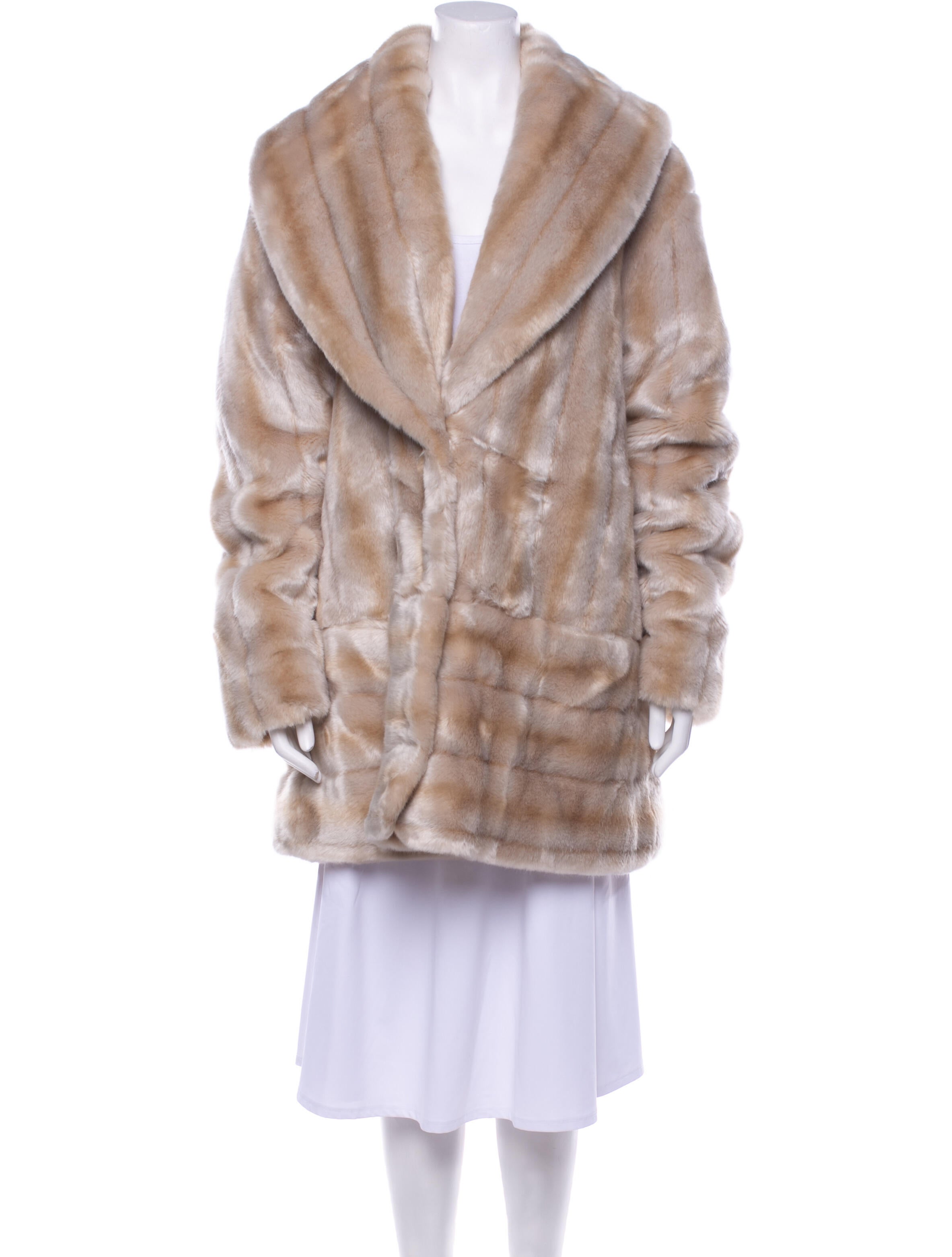 Marei 1998 Faux Fur Faux Fur Coat