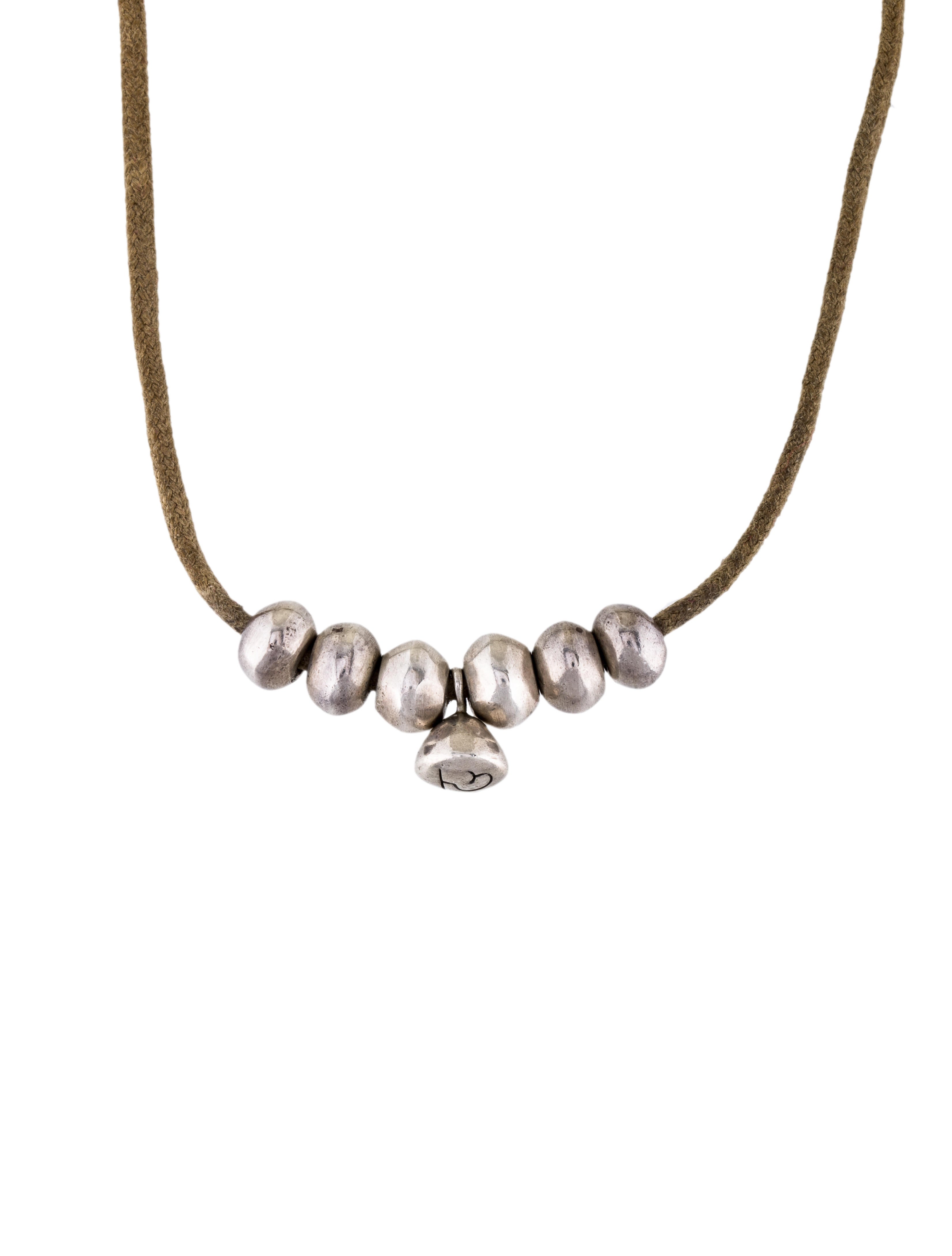 Me&Ro Bead & Cord Necklace Necklaces MRO20962 The RealReal