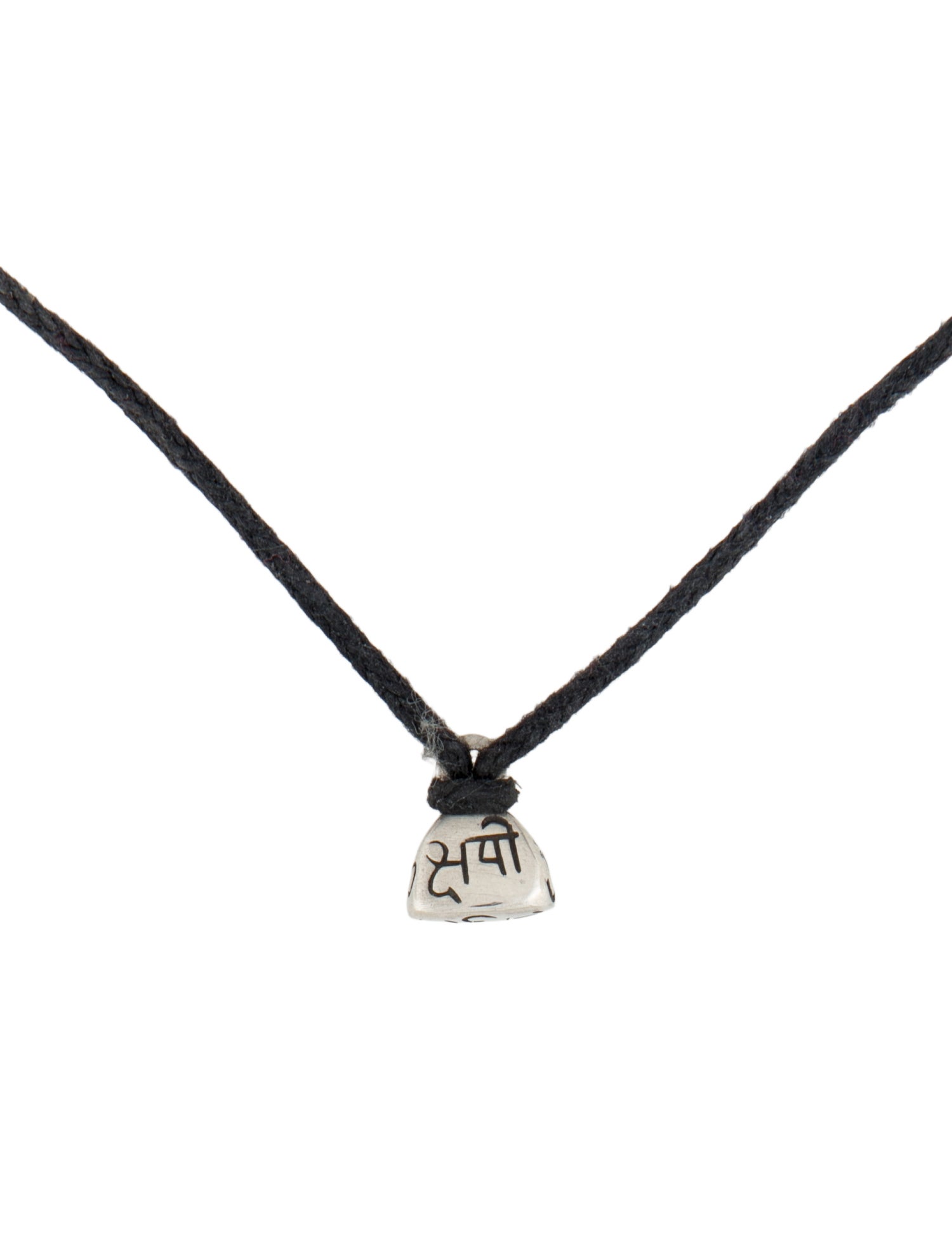Me&Ro 'Patience' Wedge Nugget Pendant Necklace