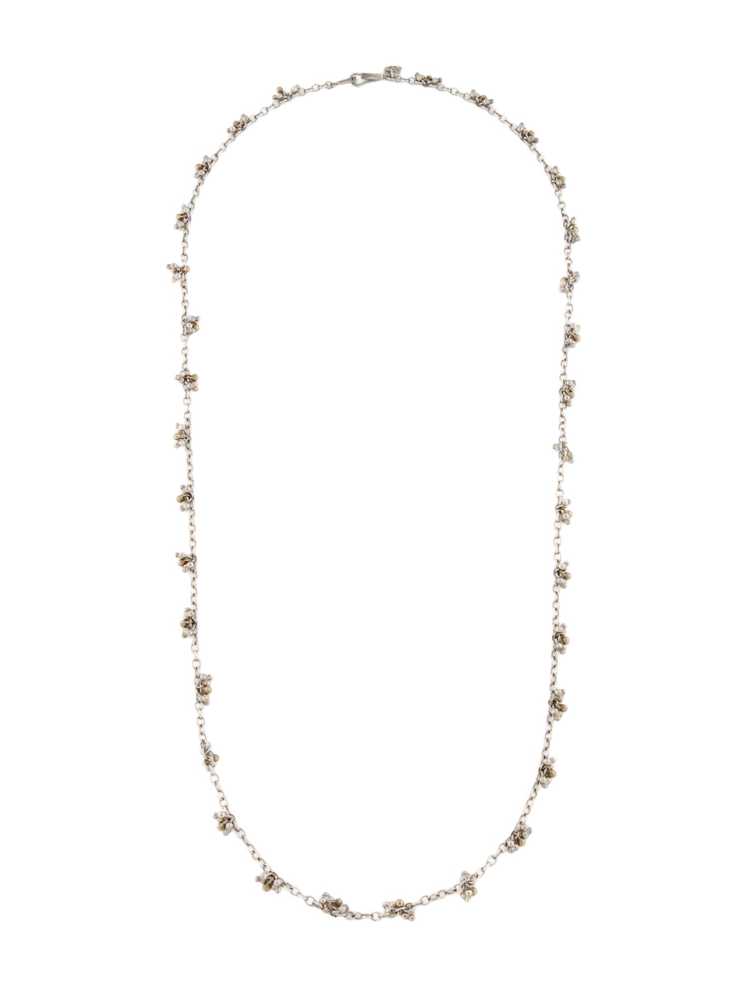 Me&Ro Two-Tone Beaded Chain Necklace