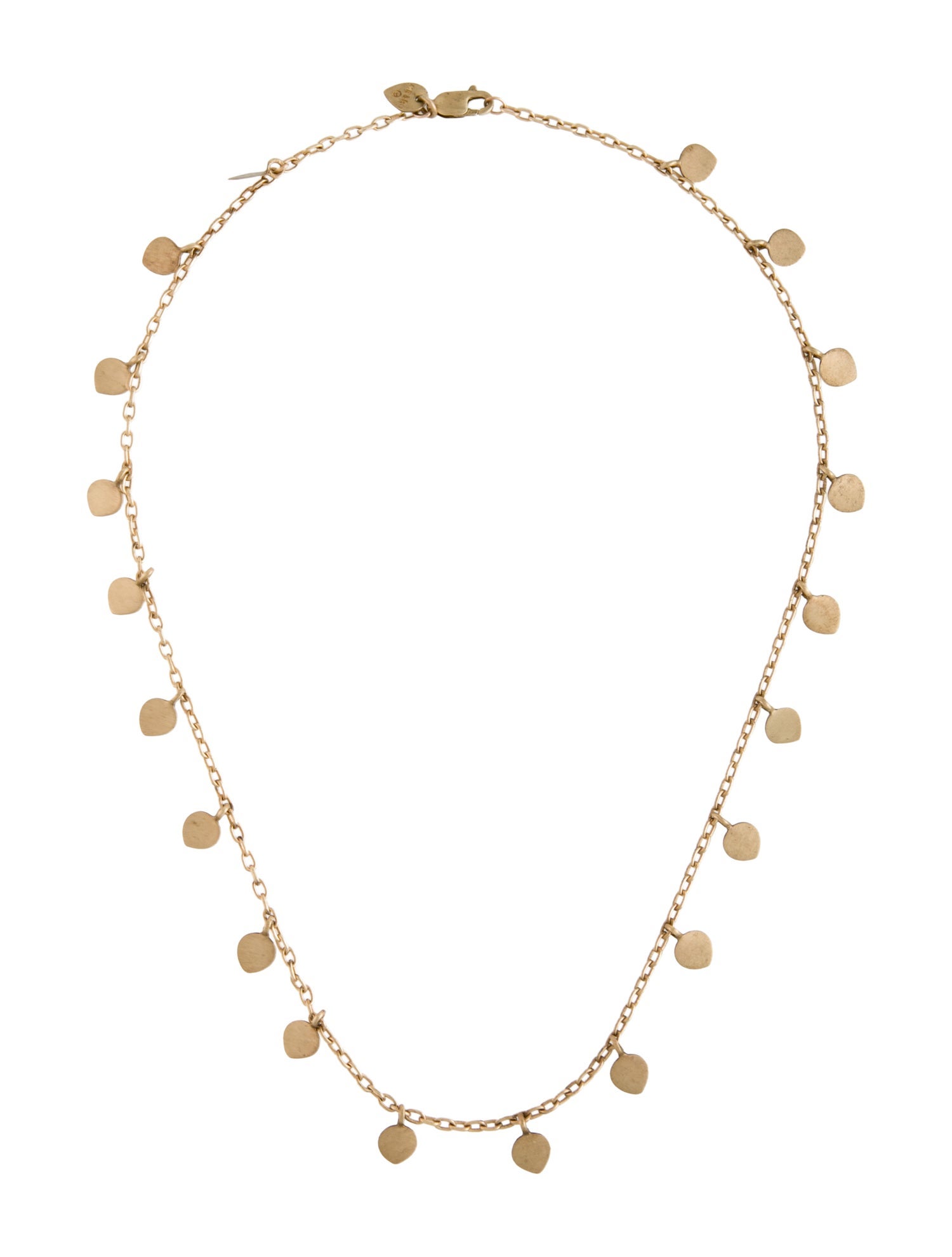 Me&Ro 10K Lotus Petal Chain