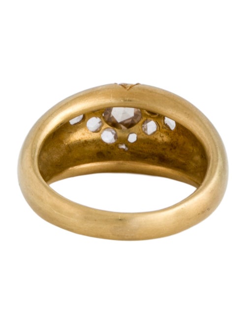 Me&Ro 18K Diamond Dome Ring