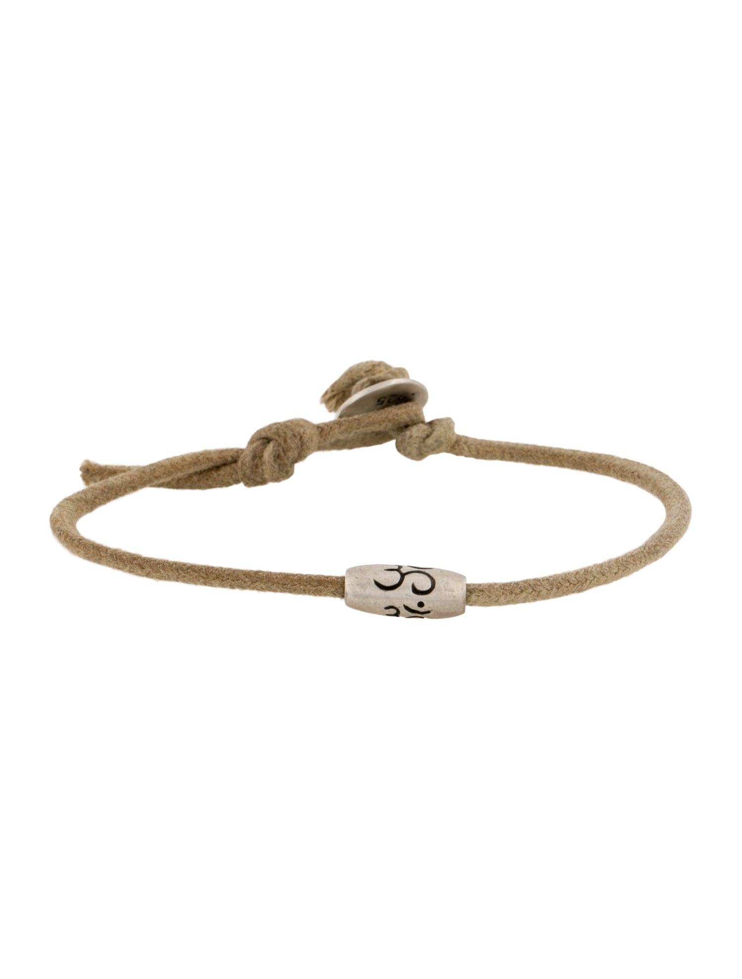 Me&Ro 'Om' Bead Cord Bracelet