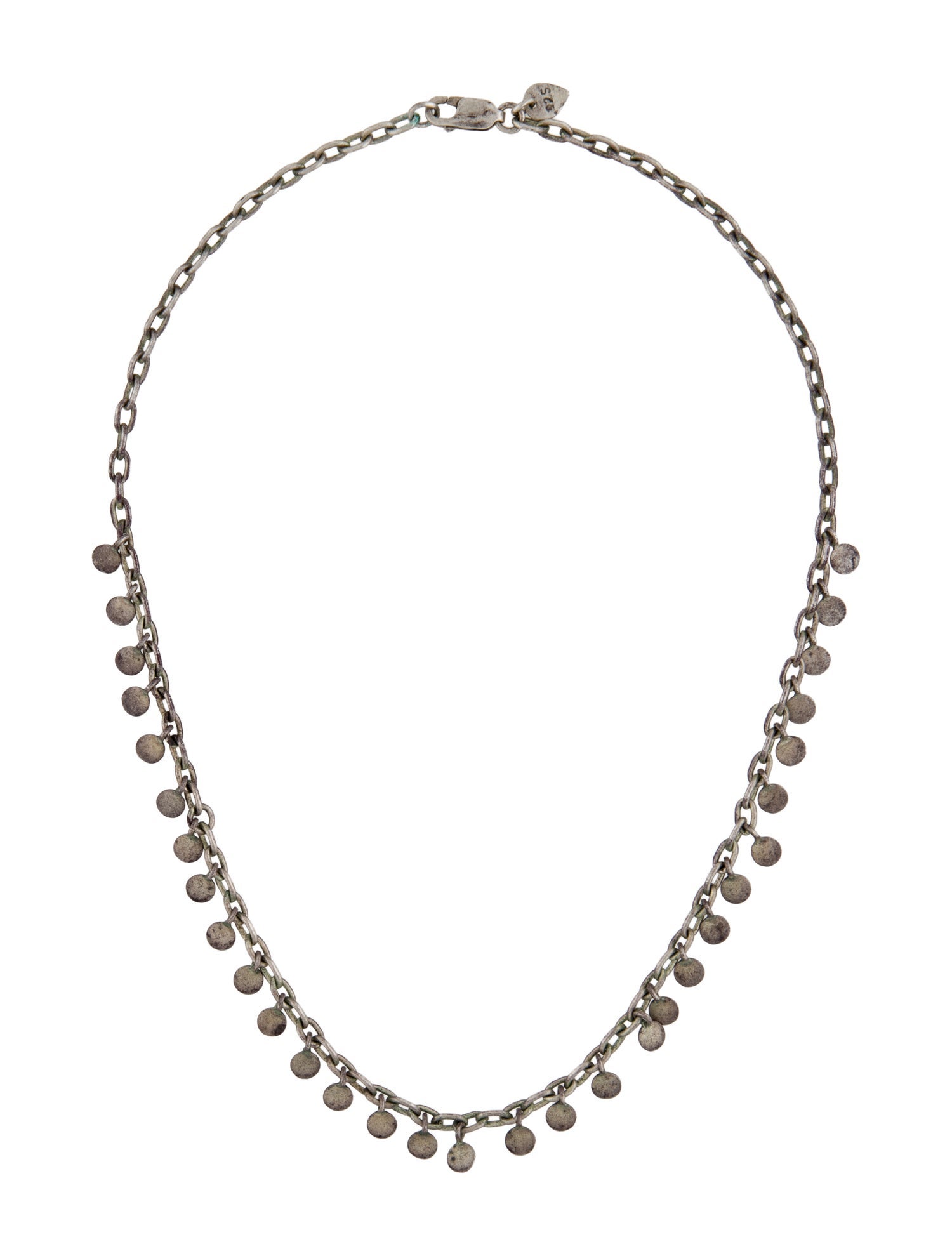 Me&Ro Multi Disc Station Necklace