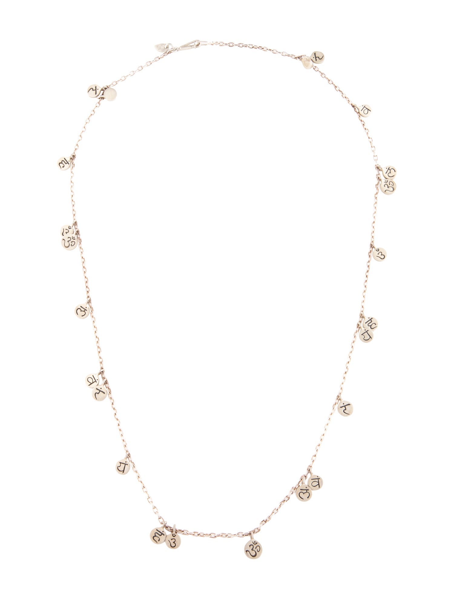 Me&Ro Multi Disc Station Necklace