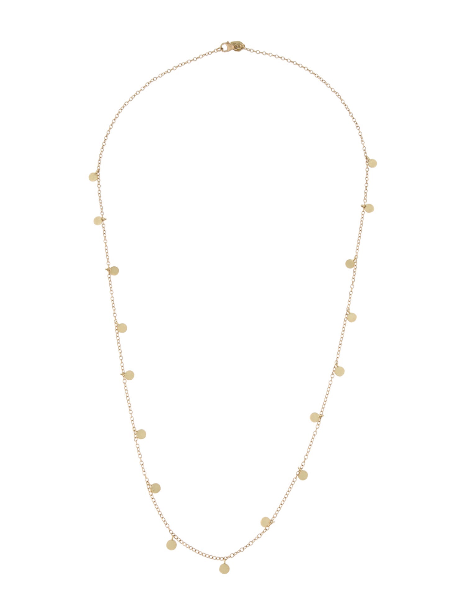 Me&Ro 18K Station Necklace