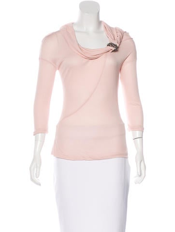 Antonio Marras Embellished Cowl Neck Top w/ Tags