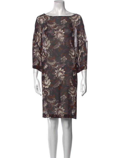 Antonio Marras Floral Print Knee-Length Dress