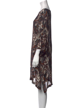 Antonio Marras Floral Print Knee-Length Dress