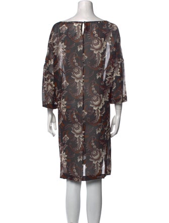 Antonio Marras Floral Print Knee-Length Dress
