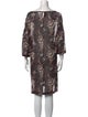 Antonio Marras Floral Print Knee-Length Dress