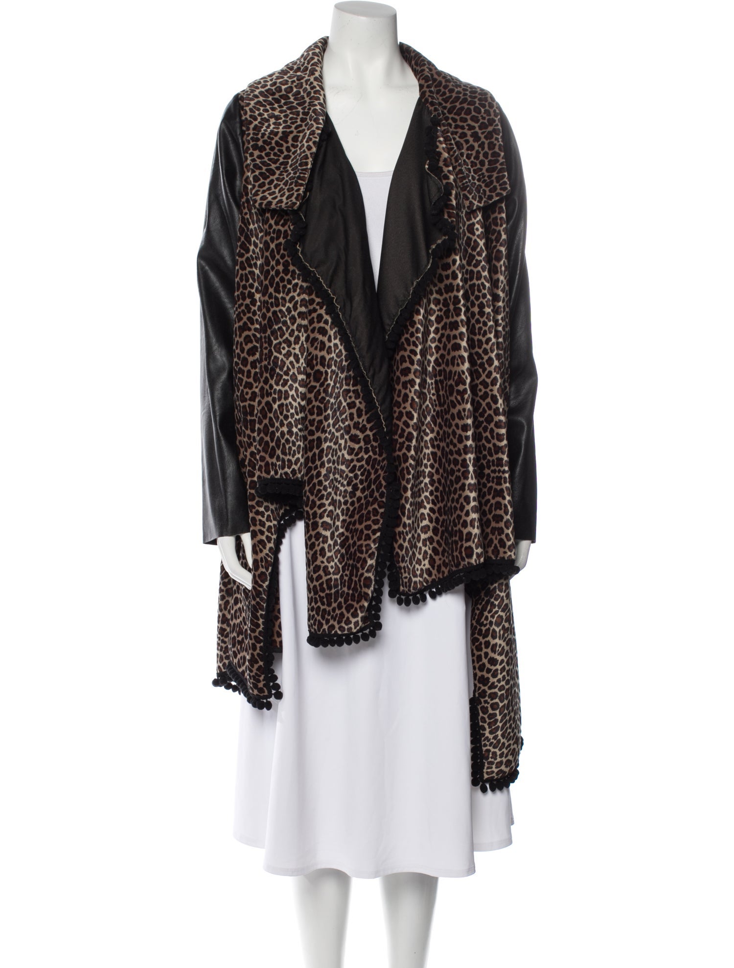 Antonio Marras Animal Print Coat