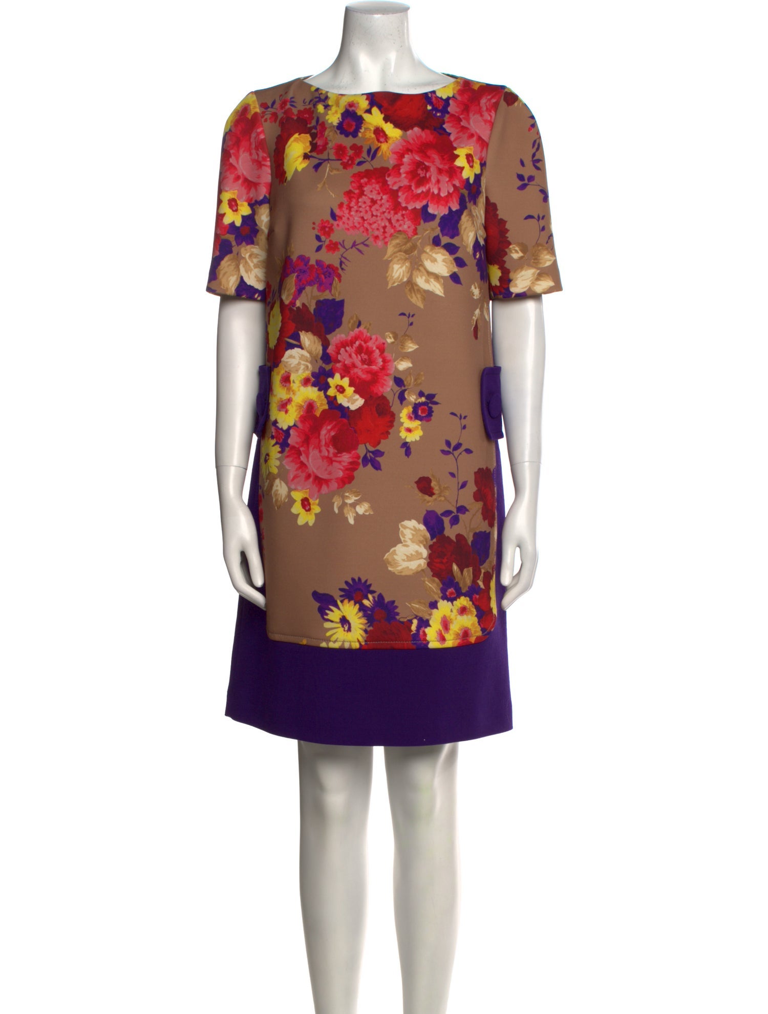 Antonio Marras Floral Print Mini Dress