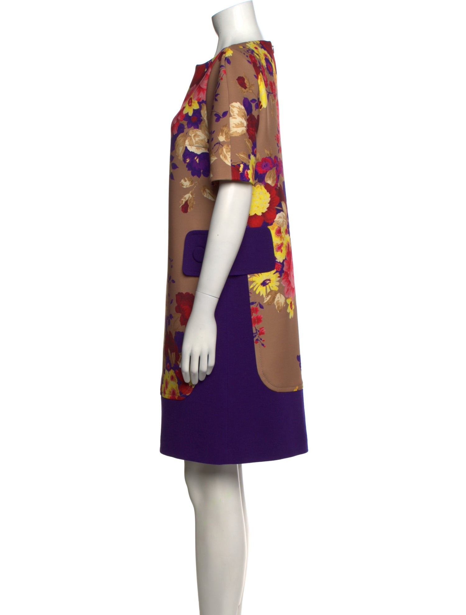 Antonio Marras Floral Print Mini Dress