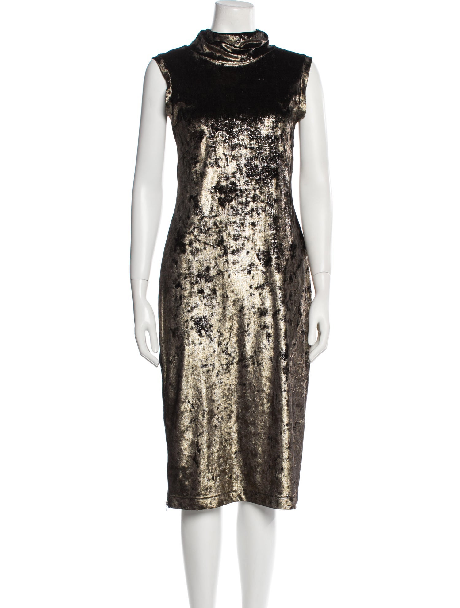 Antonio Marras Turtleneck Midi Length Dress