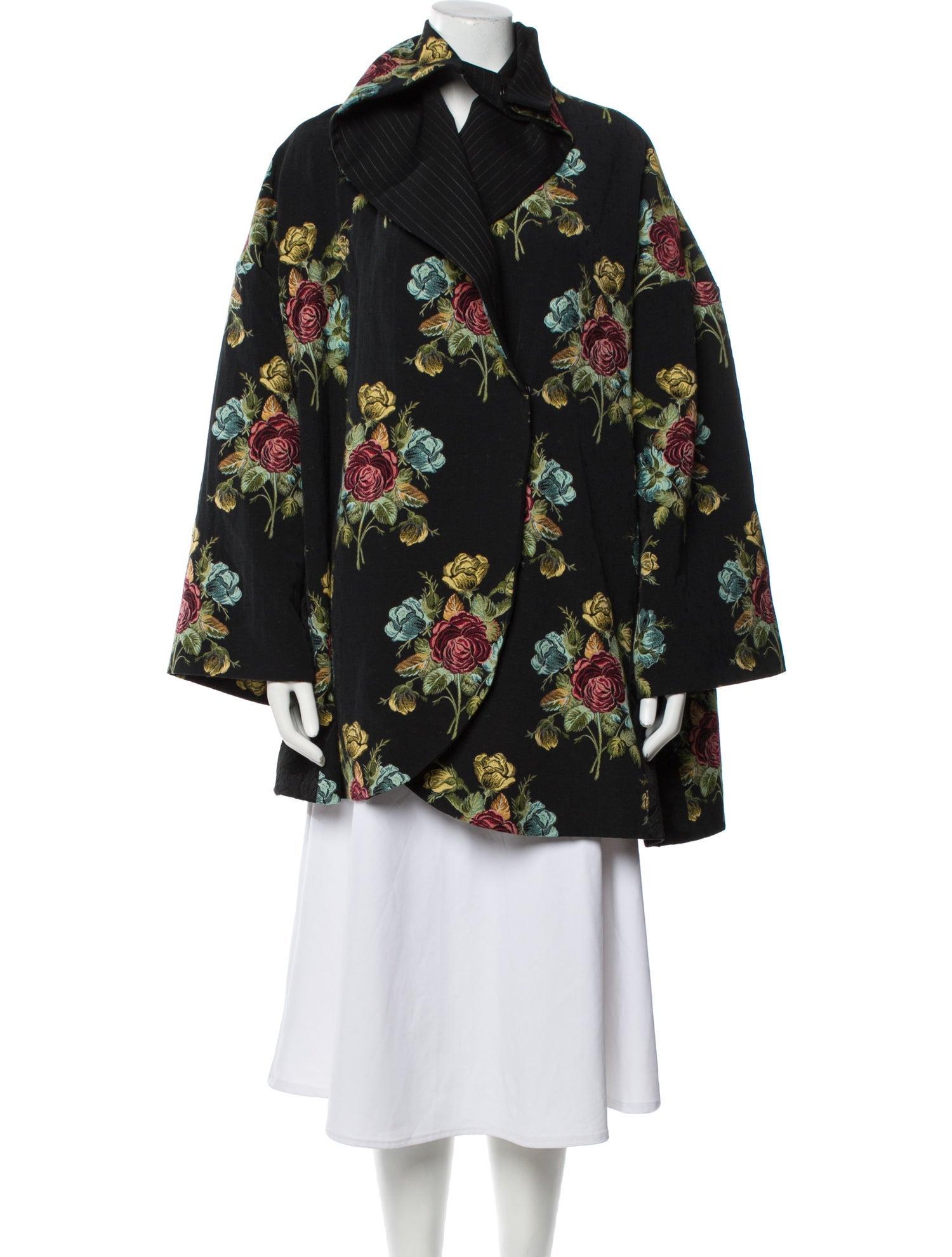 Antonio Marras Floral Print Coat