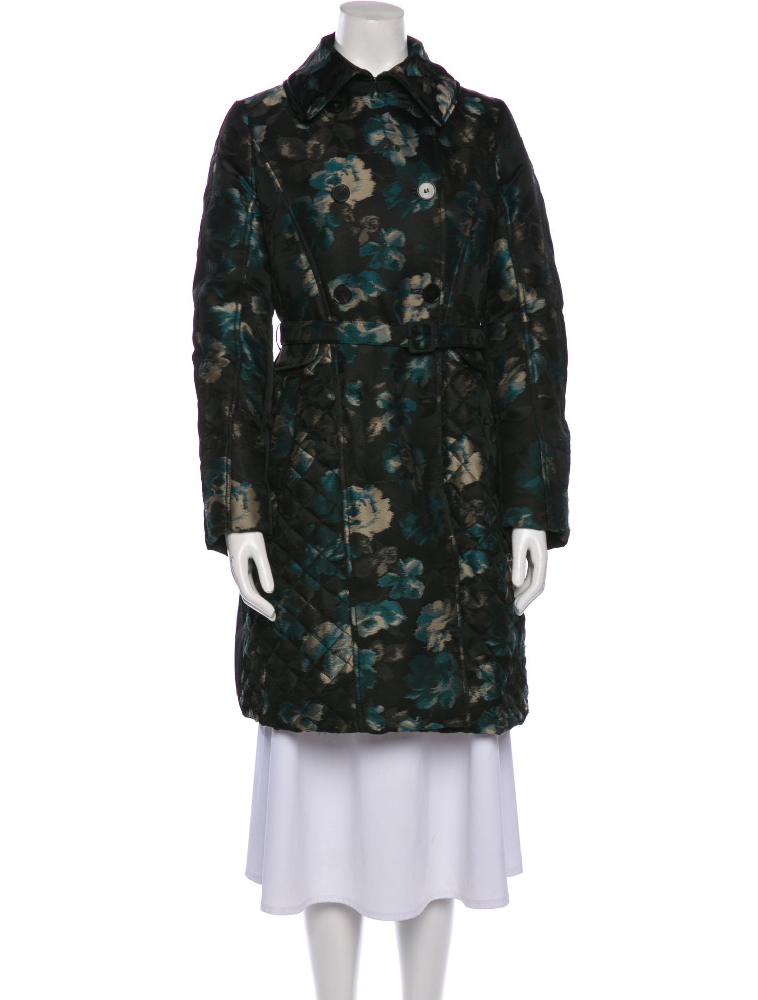 Antonio Marras Floral Print Coat
