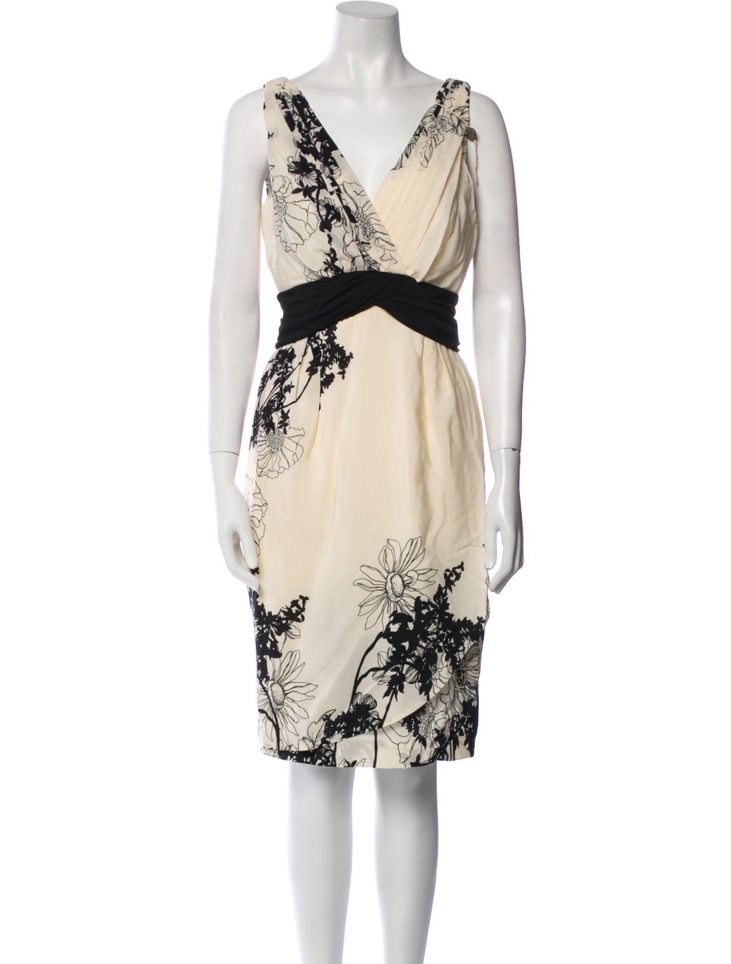 Antonio Marras Silk Knee-Length Dress w/ Tags