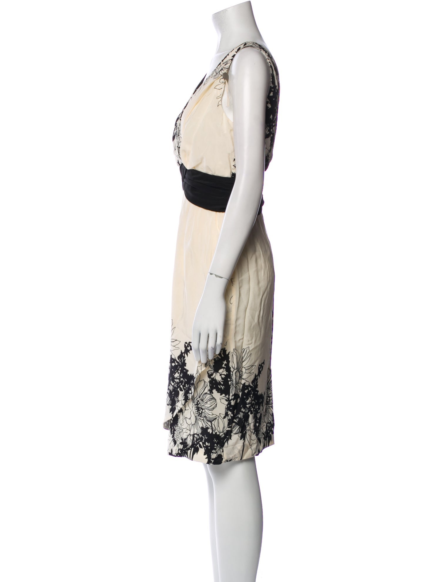 Antonio Marras Silk Knee-Length Dress w/ Tags