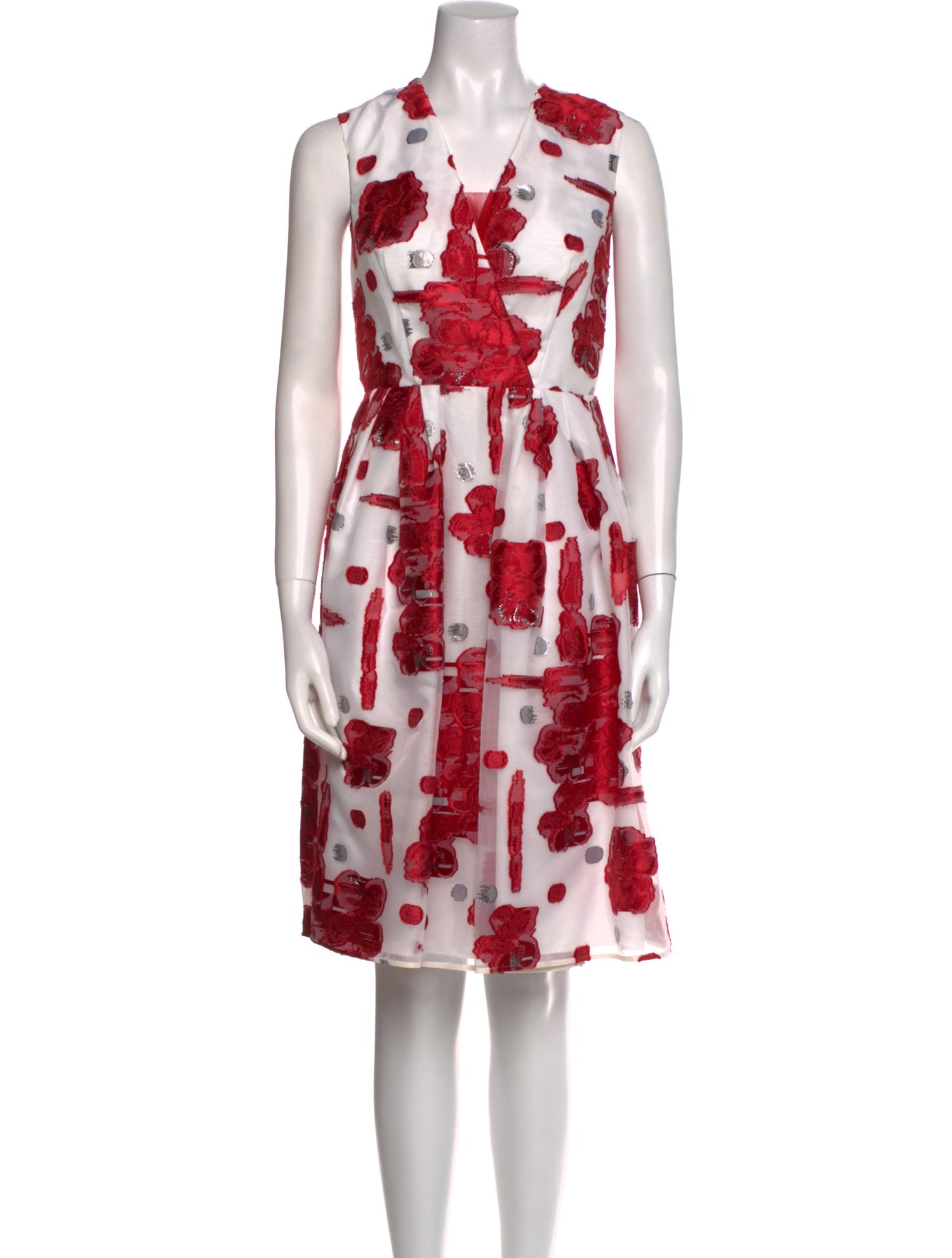 Antonio Marras Printed Knee-Length Dress