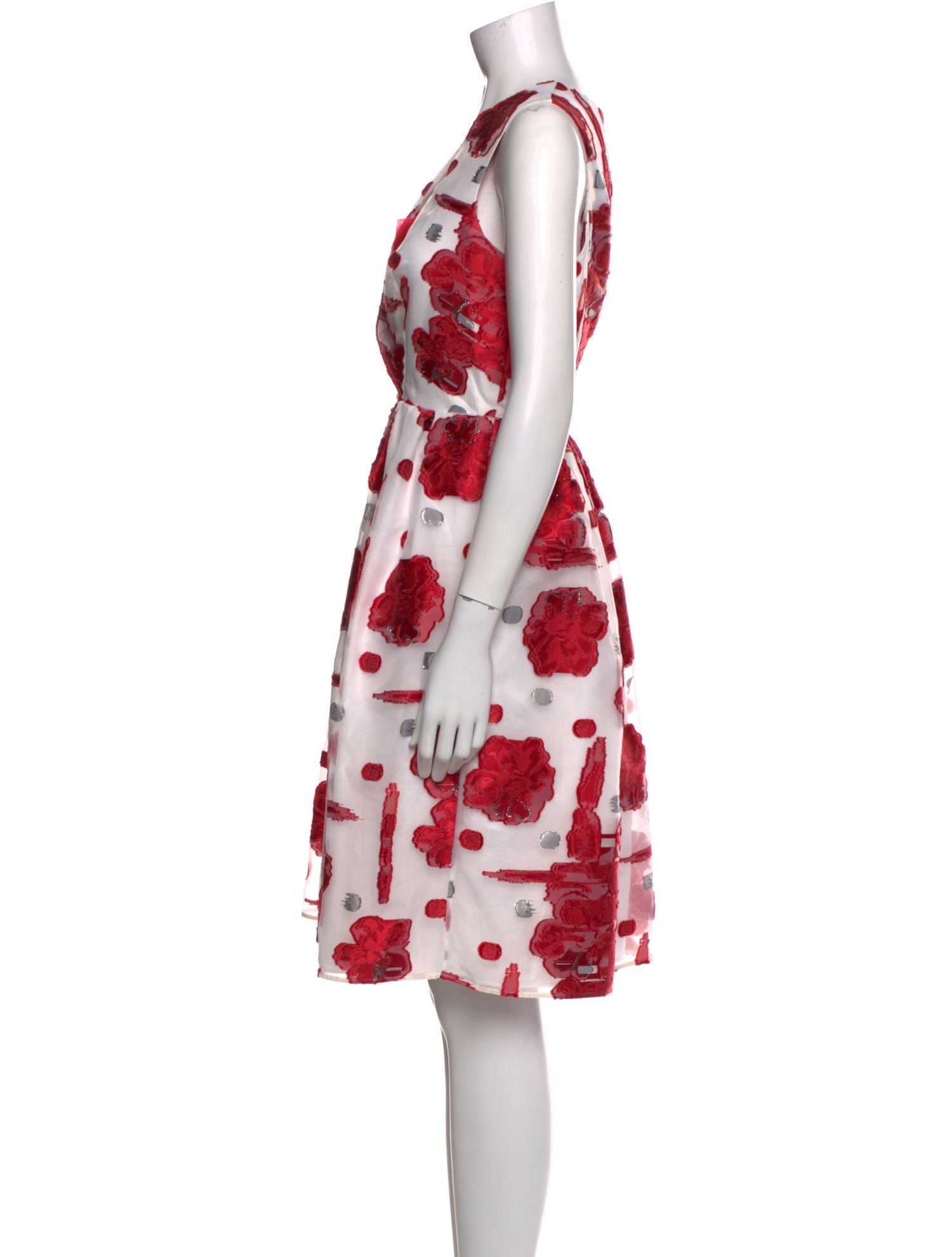 Antonio Marras Printed Knee-Length Dress