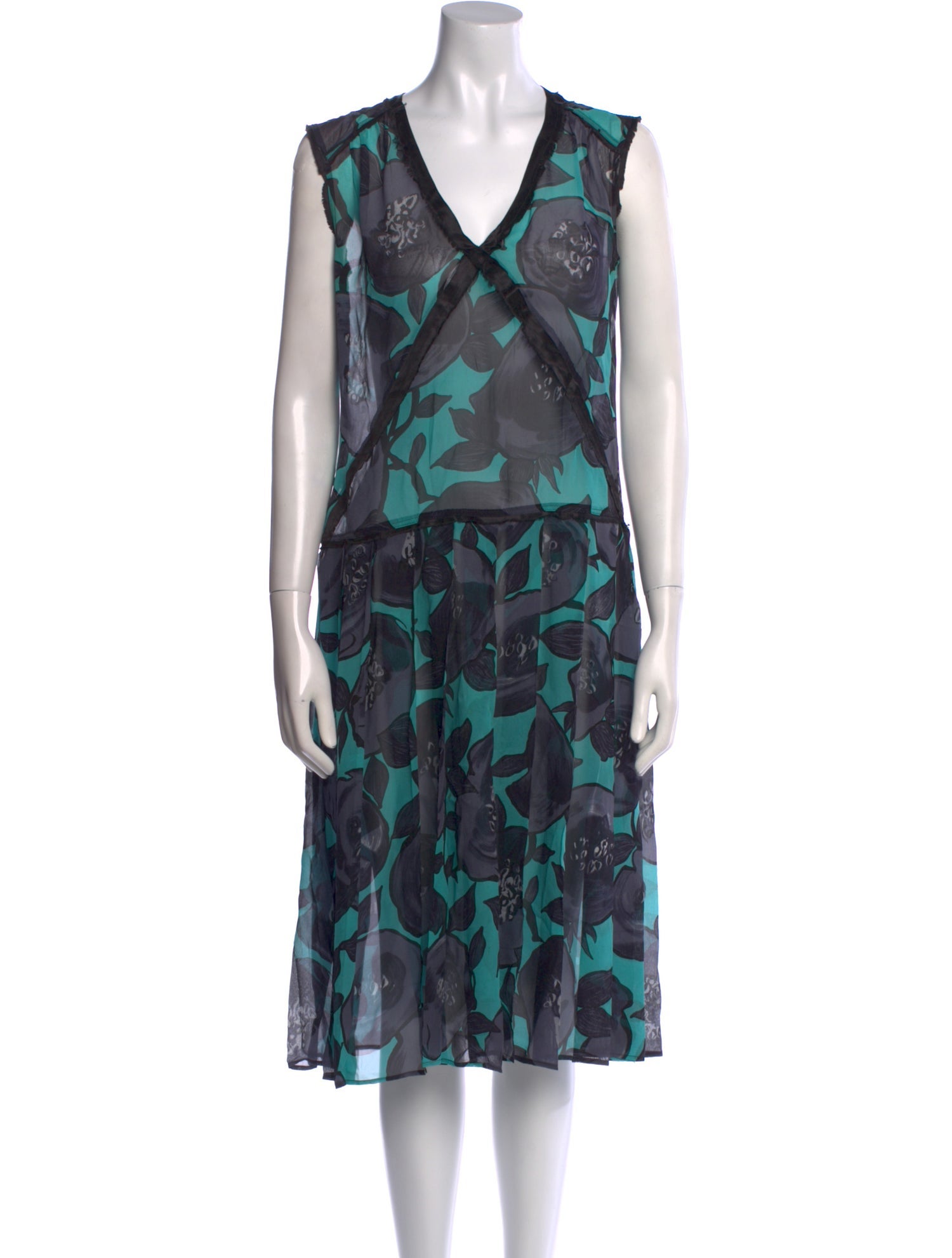 Antonio Marras Printed Knee-Length Dress