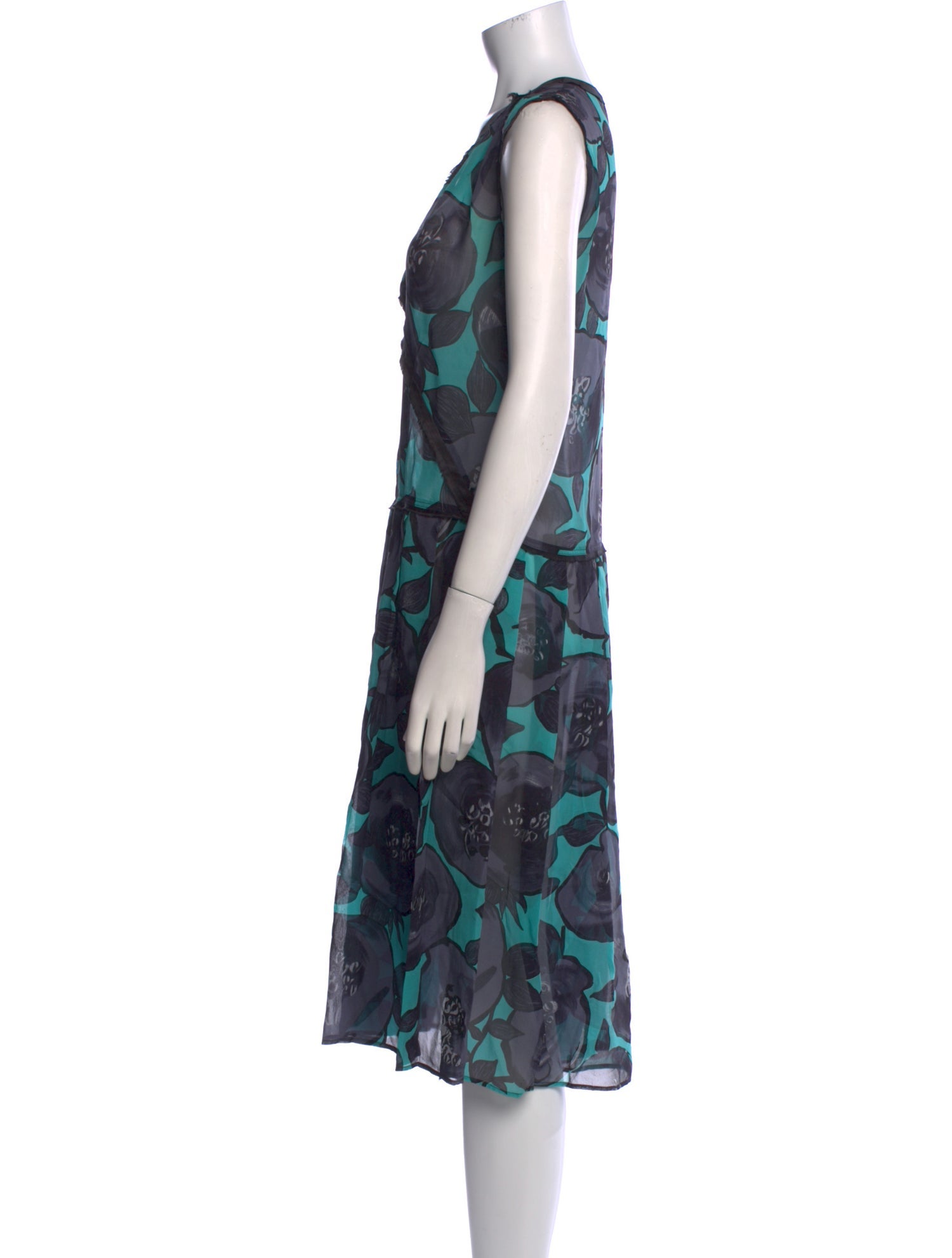 Antonio Marras Printed Knee-Length Dress