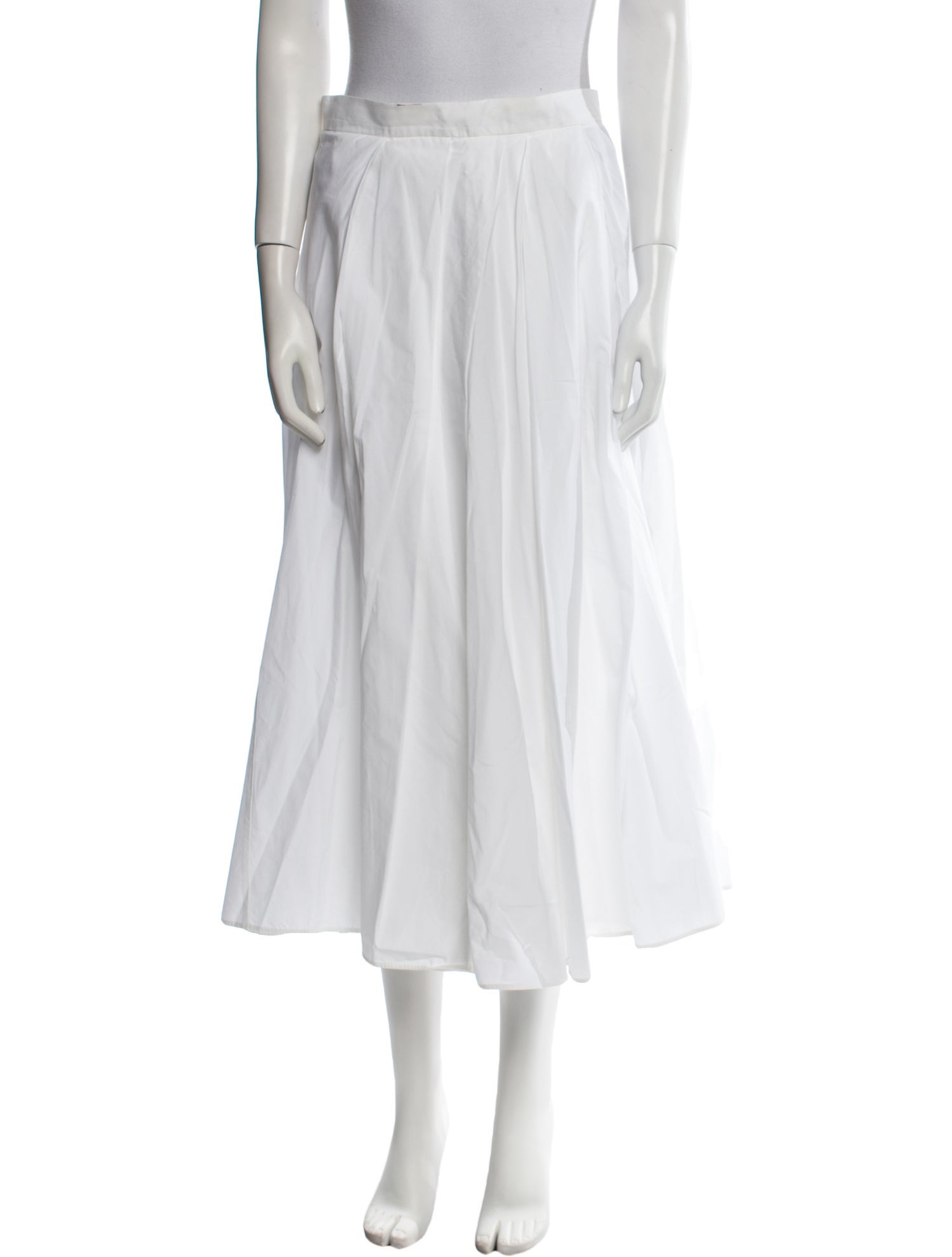 Antonio Marras Pleated Accents Midi Length Skirt