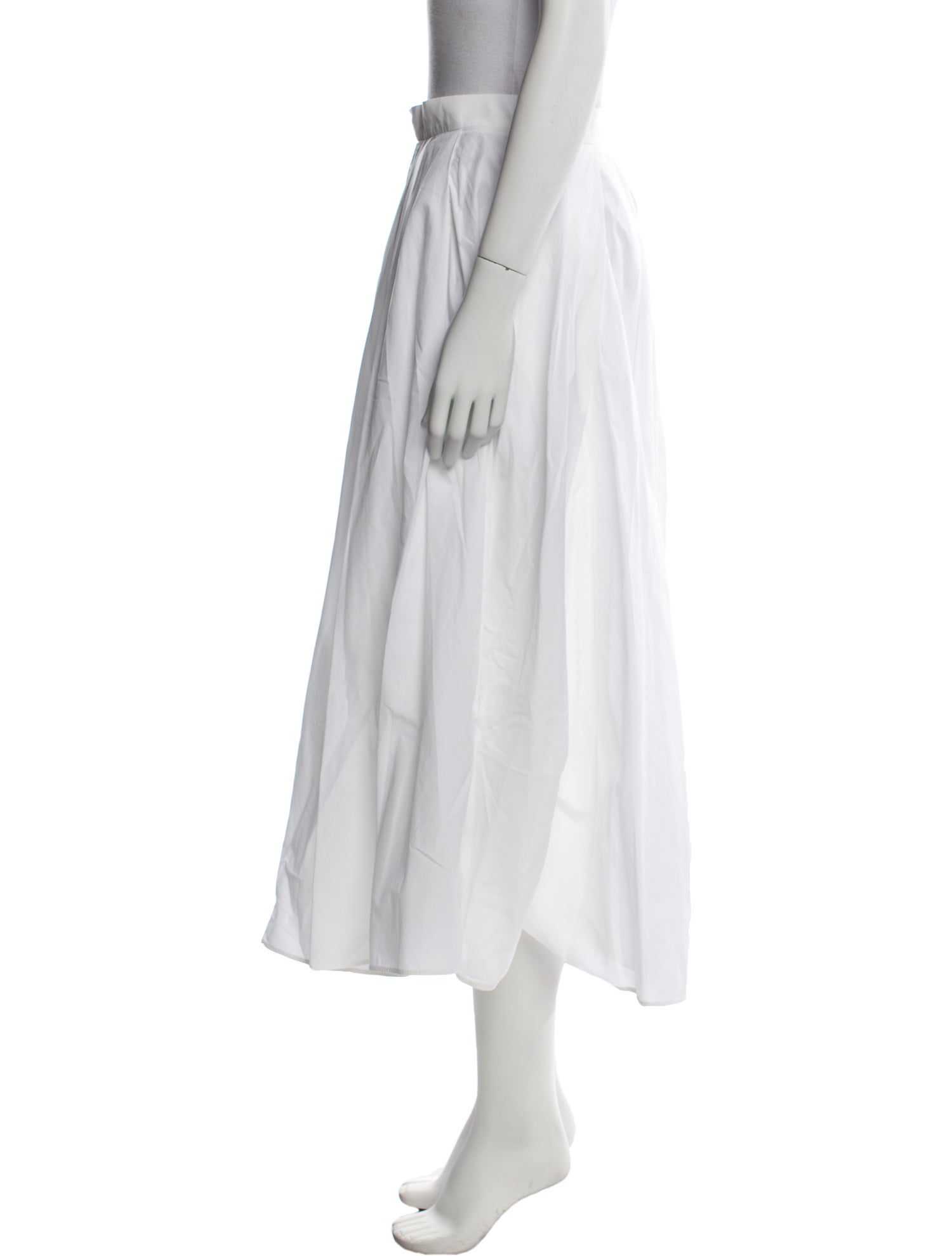 Antonio Marras Pleated Accents Midi Length Skirt