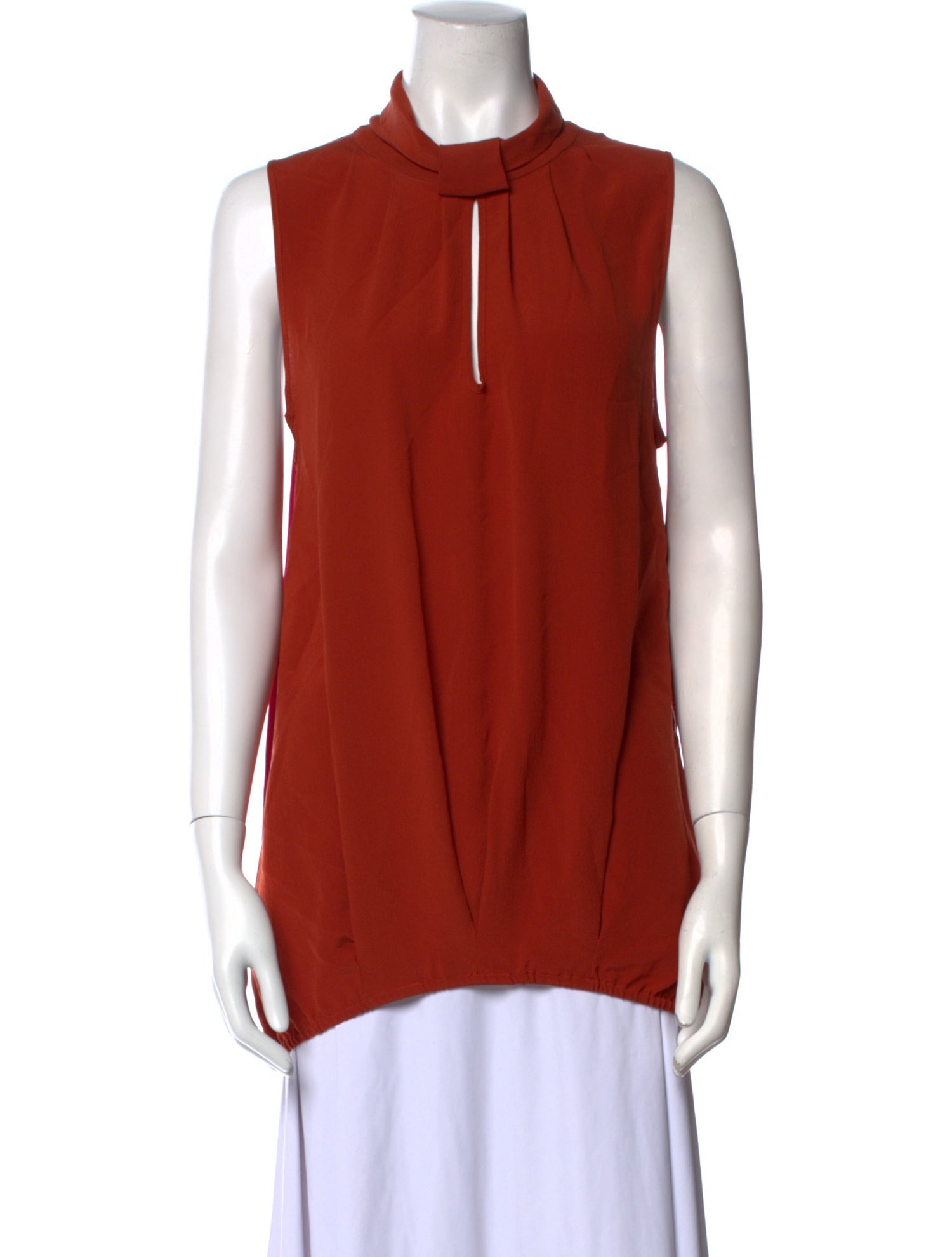 Antonio Marras Silk Mock Neck Tunic